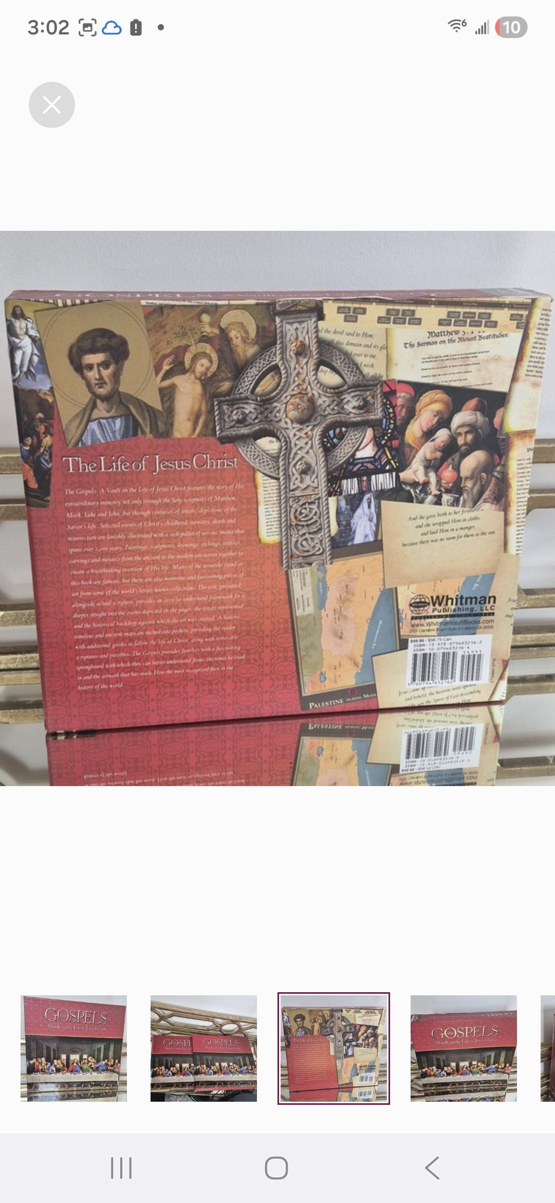 Other The Gospels-A Vault on the Life of Jesus Christ Hard Cover. Size ONE SIZE - 5 Thumbnail