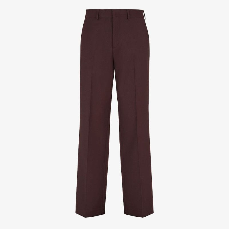 Fendi o1B3y1r0526 Casual Pant in Chocolate Brown Size US 34 / EU 50 - 1 Thumbnail