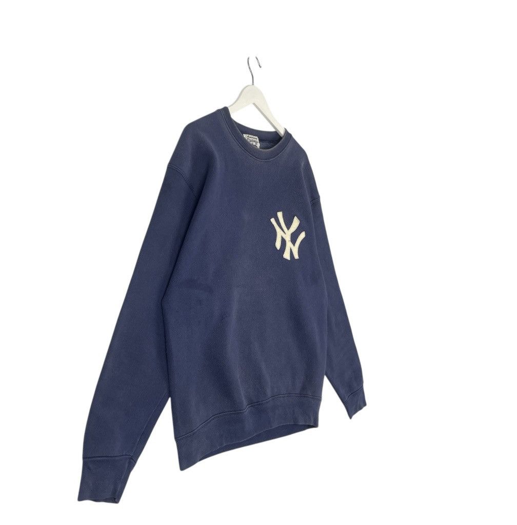 Designer × Vintage vintage Hoodie/sweater 1992 New York yankees sweatshirt - Size US L / EU 52-54 / 3 - 3 Thumbnail