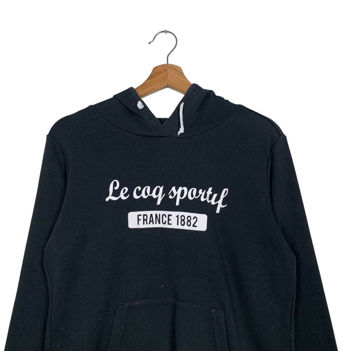 Le Coq Sportif LE COQ SPORTIF Big Logo Pullover Hoodies #1590-C71 Size L / US 10 / IT 46 - 11 Thumbnail