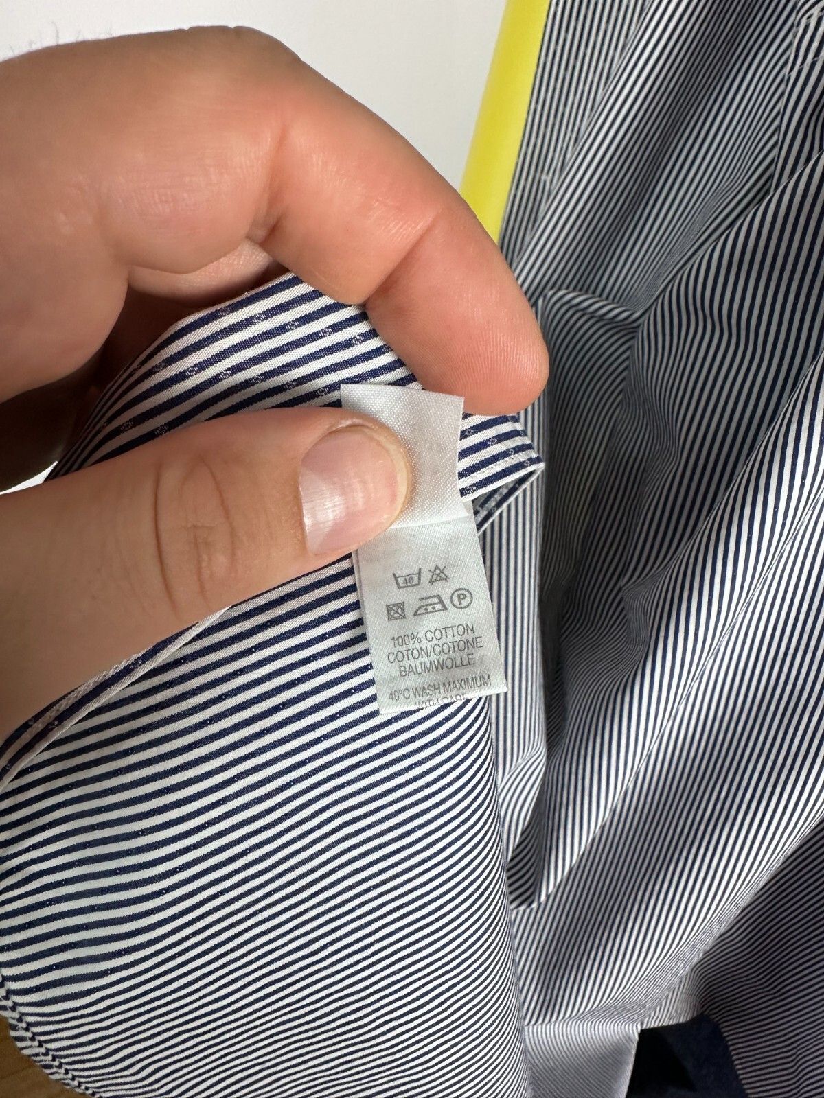 Paul Smith Paul Smith Dress Shirt Size 17.5 44 Striped Formal Slim Fit Size US L / EU 52-54 / 3 - 9 Thumbnail