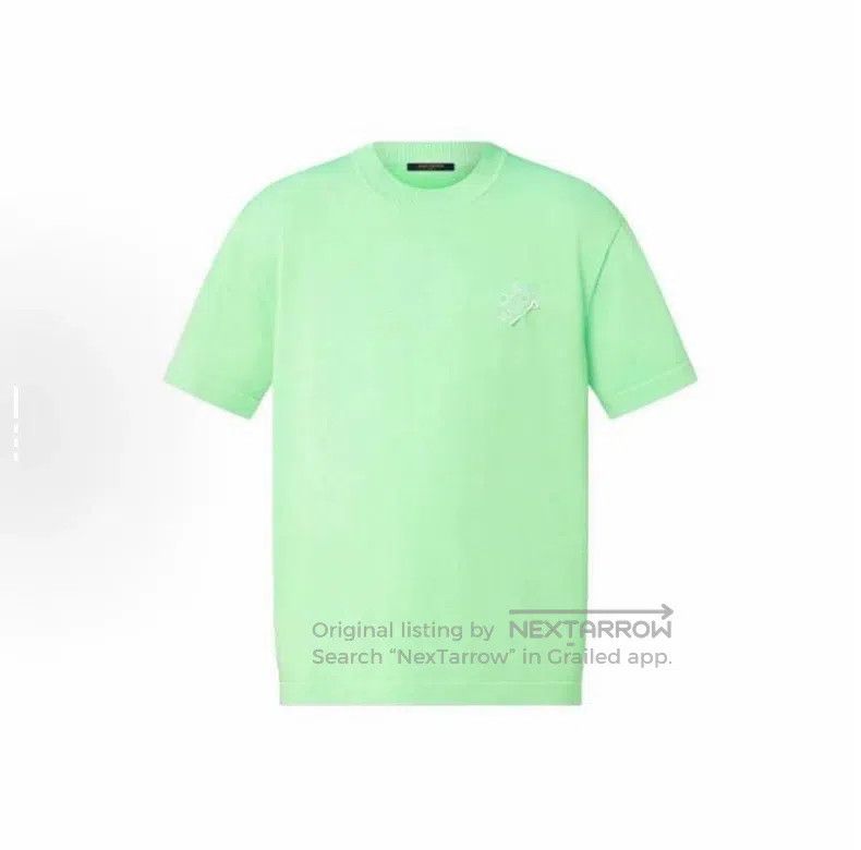 Louis Vuitton Louis Vuitton Green pin short sleeve Size US M / EU 48-50 / 2 - 7 Thumbnail