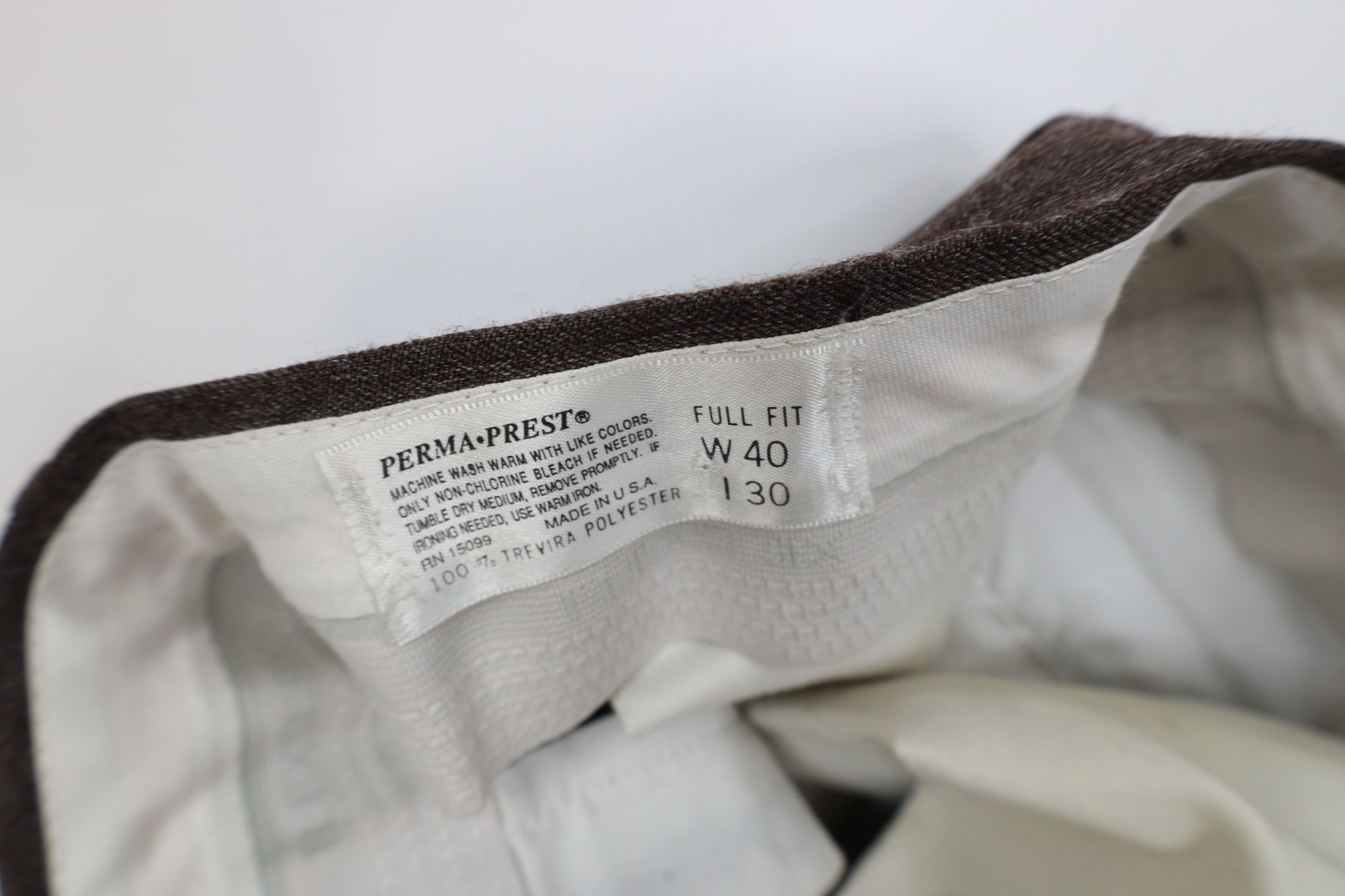 Vintage Vintage 70s Streetwear Flared Wide Leg Chino Pants Brown USA Size US 40 / EU 56 - 8 Thumbnail