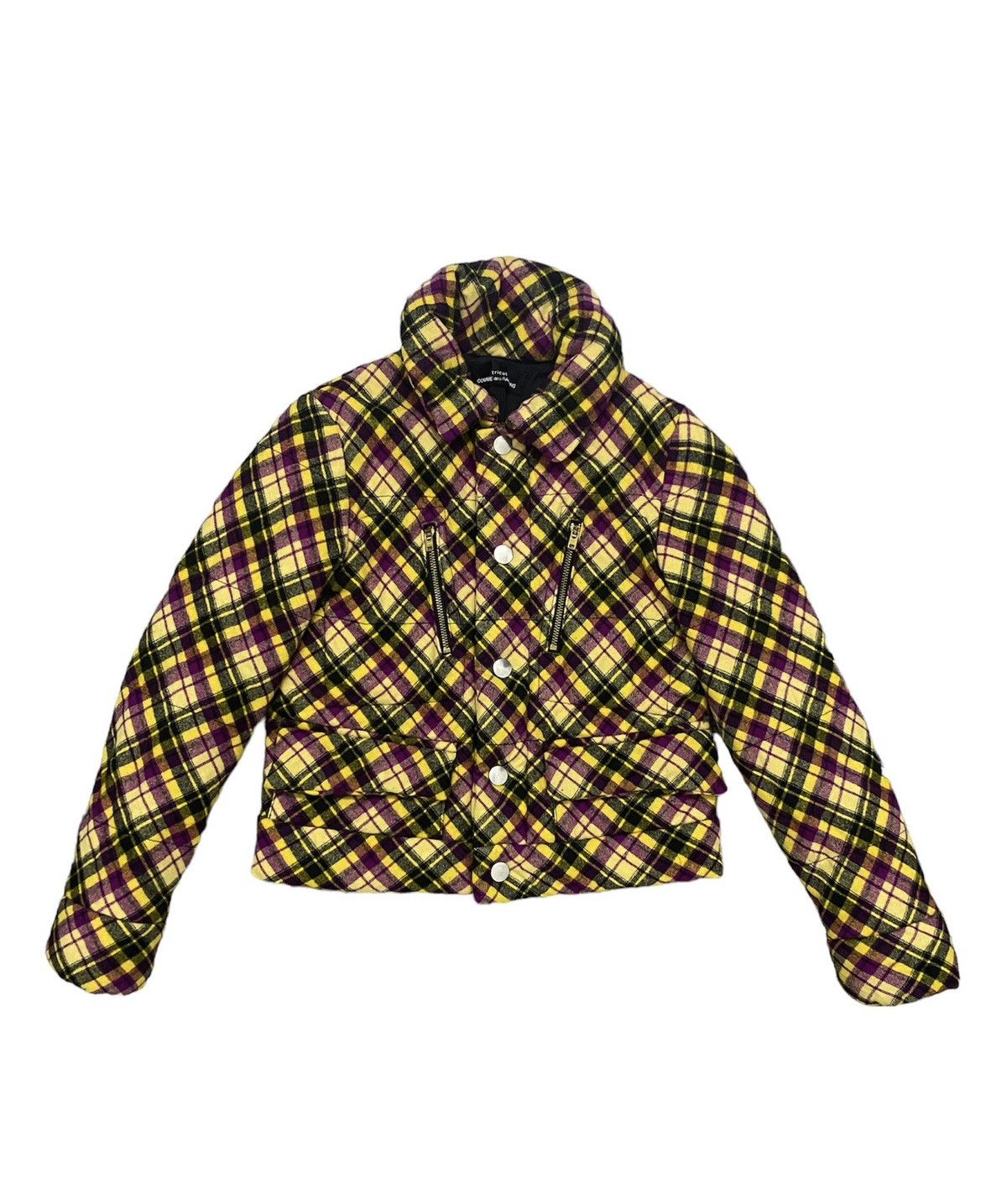 Comme des Garcons Homme Plus last drop TRICOT COMME DES GARCONS KNIT PUFFER 2005 CROPPED Size S / US 4 / IT 40 - 1 Thumbnail