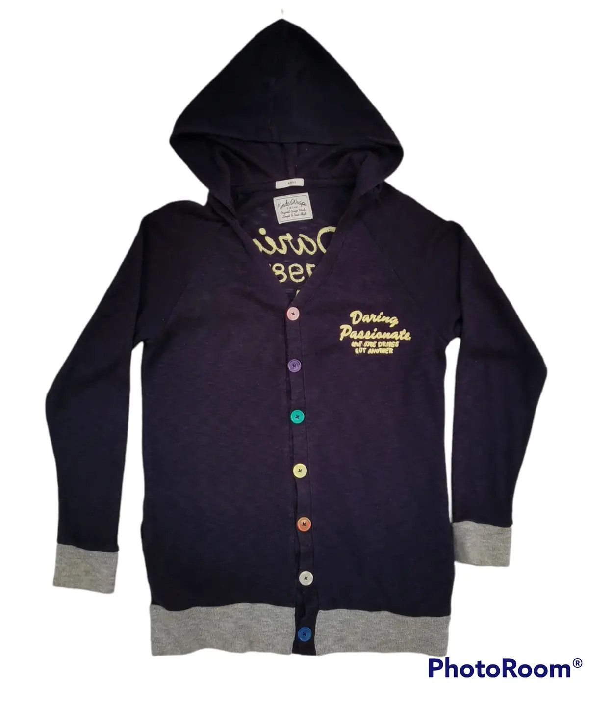 Japanese Brand Rare!!! Daring 1987 Passionate Embroidered Logo Sweatshirt Size US L / EU 52-54 / 3 - 1 Thumbnail