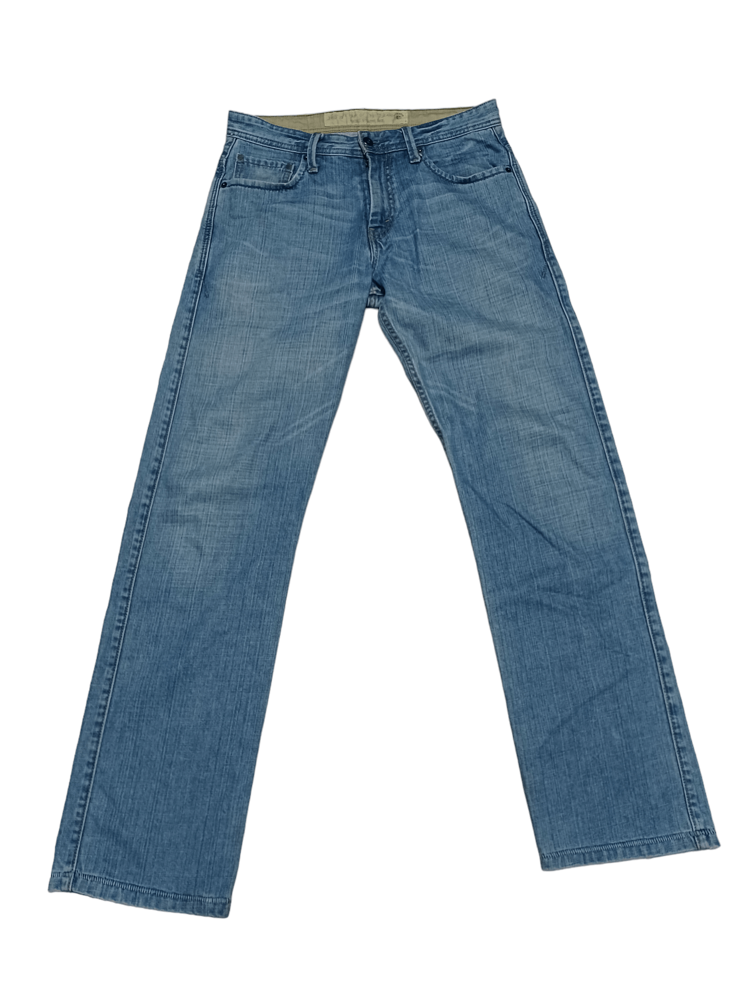 Levi's Vintage Clothing VINTAGE EARLY 00S LEVIS ECO W30 L32 DISTRESSED JEANS DENIM Size US 30 / EU 46 - 1 Thumbnail