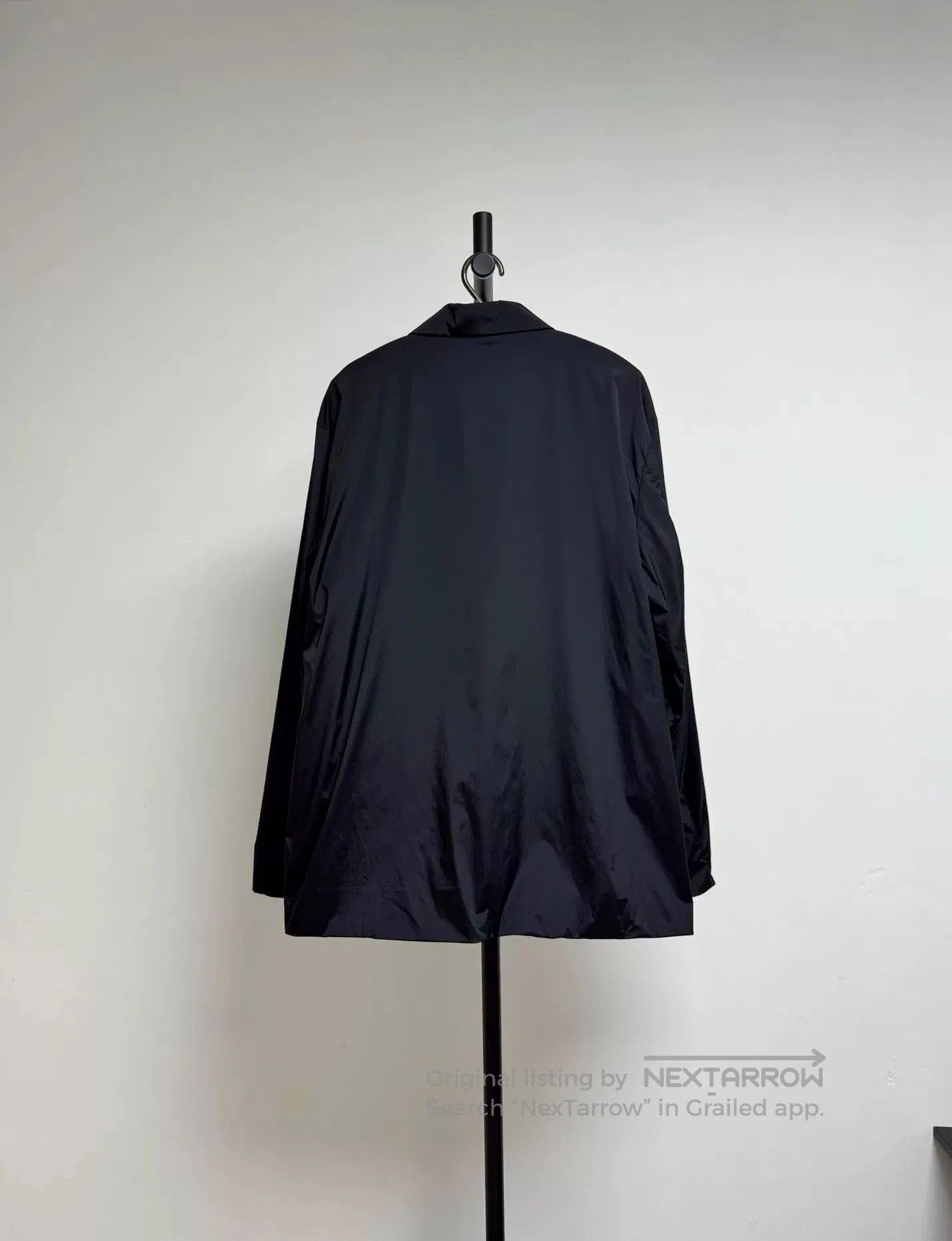 Prada Prada Black Thin Casual Jacket. Size US XL / EU 56 / 4 - 2 Thumbnail