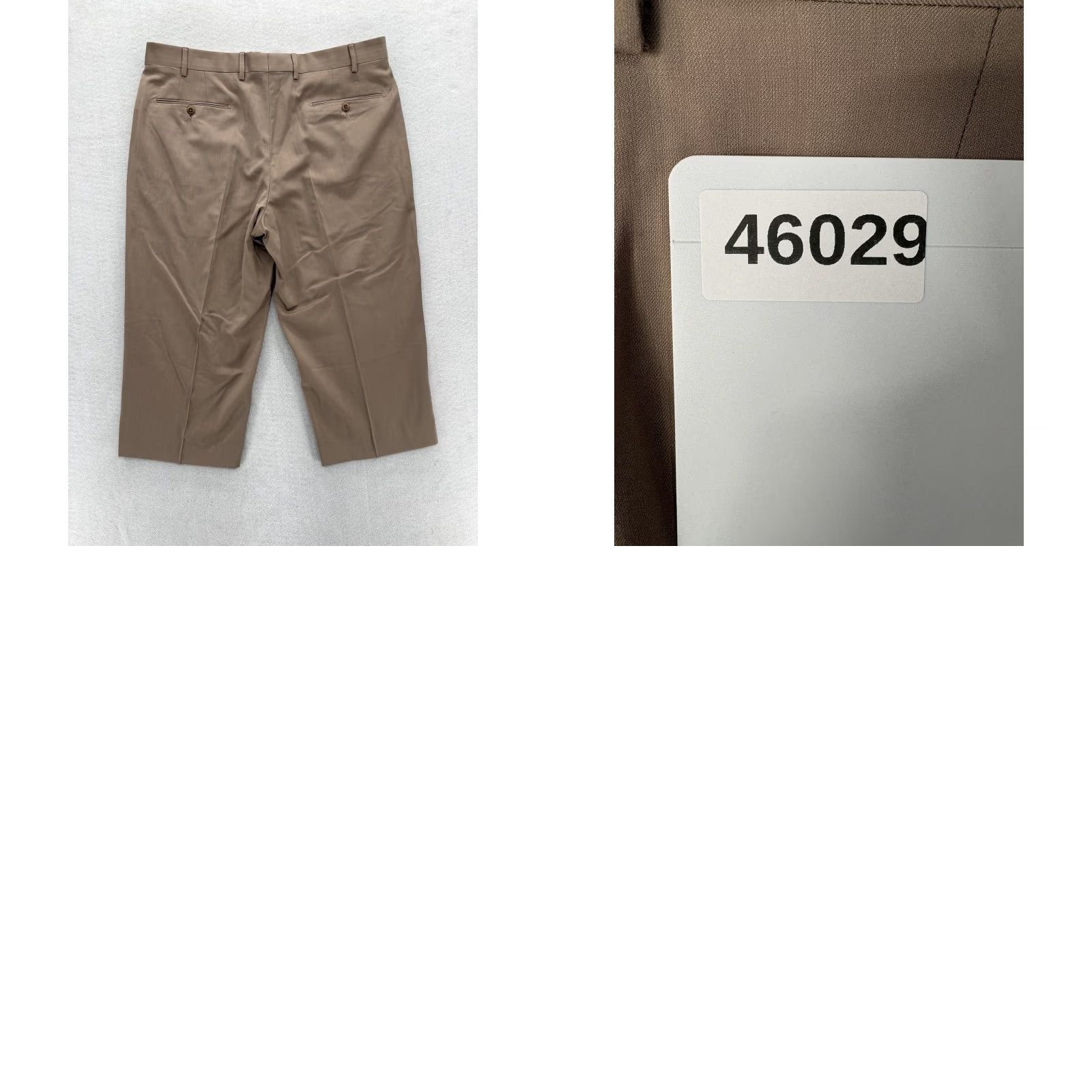 Zanella Zanella Dress Pants Mens 36 Short Brown Devon Wool Flat Front Trousers Italy Size US 36 / EU 52 - 9 Thumbnail