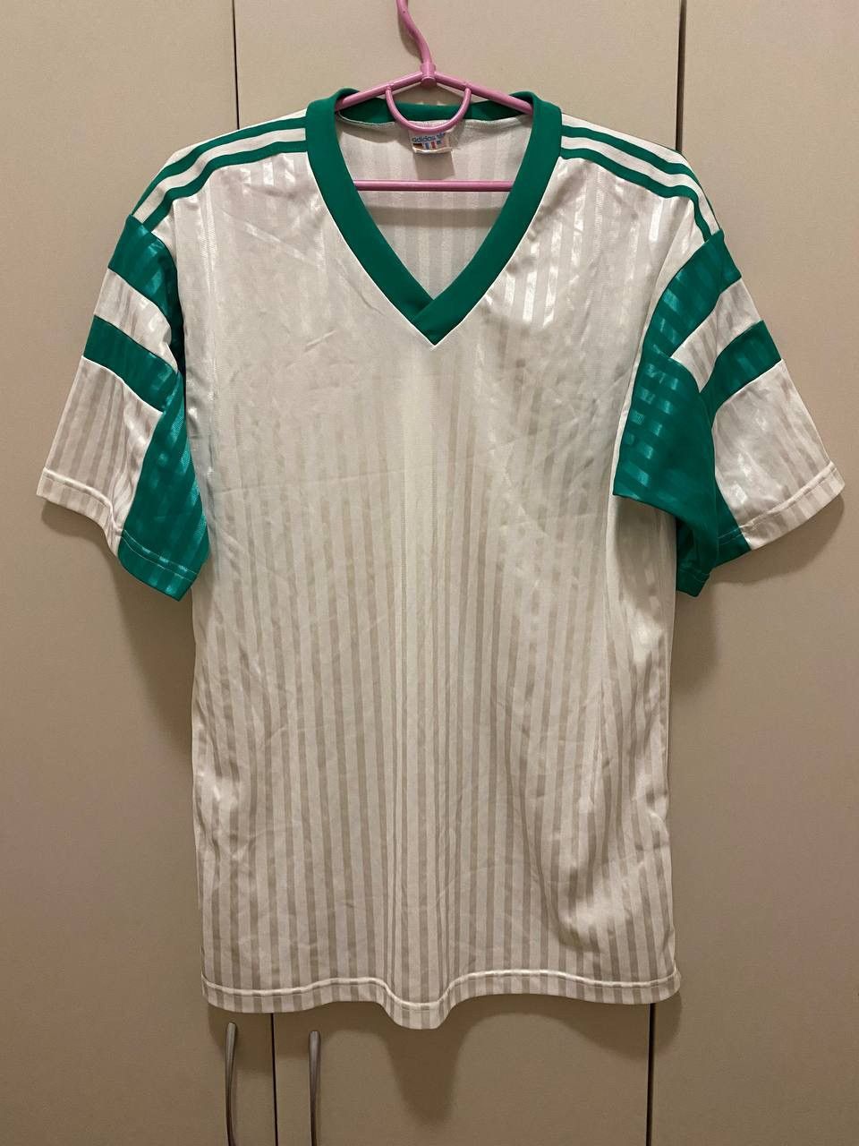 Adidas × Vintage Jeunesse Sportive Kairouanaise 1990-91 Away jersey Size US L / EU 52-54 / 3 - 1 Thumbnail