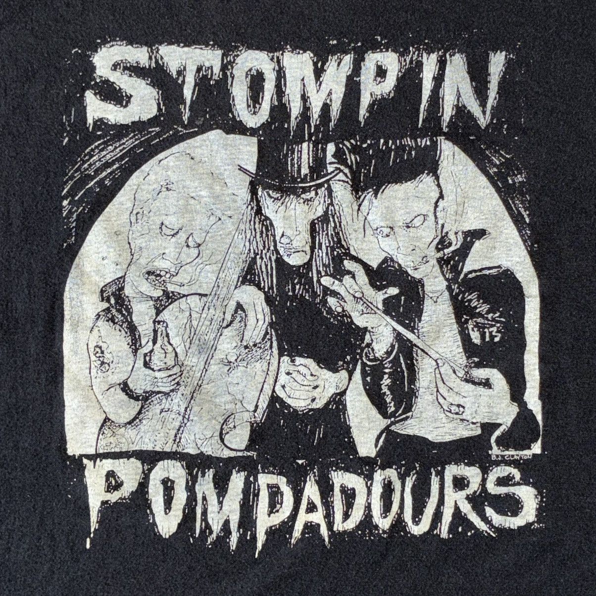 Other 90s Stompin Pompadours grunge band tee Size US L / EU 52-54 / 3 - 2 Thumbnail