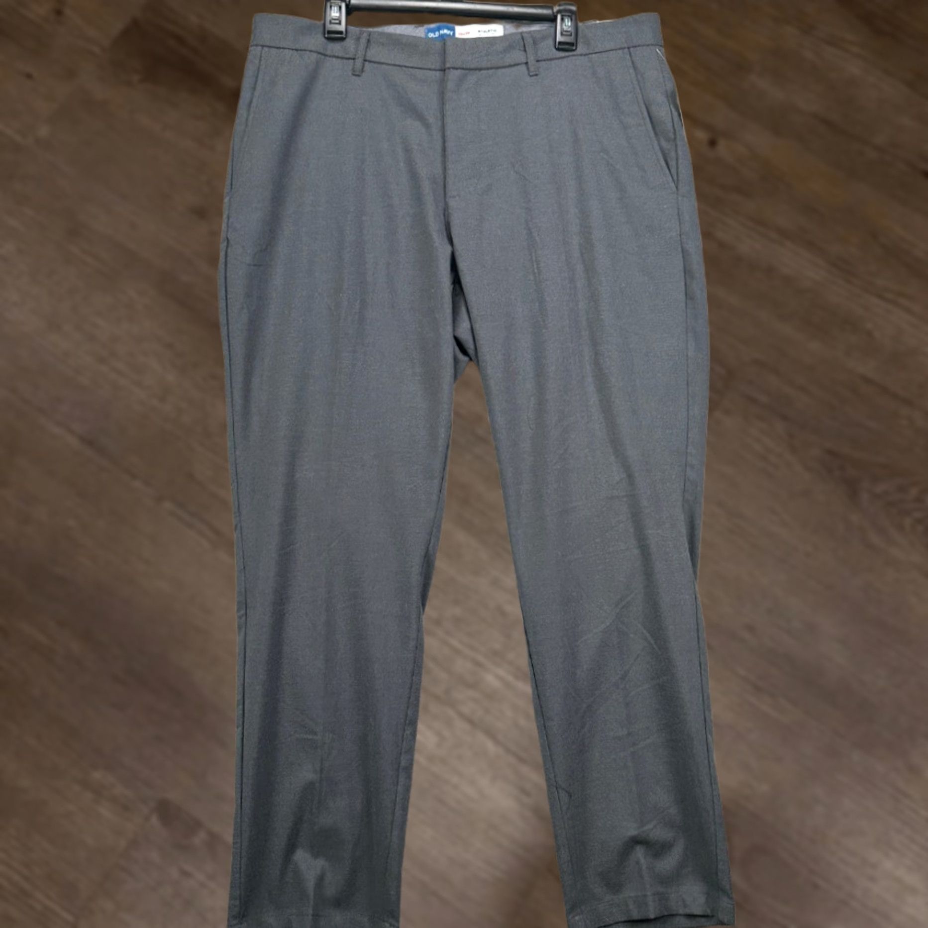 Old Navy Old Navy Athletic Dress Pants Mens 38X30 Built-In Flex Grey Stretch Straight Pants Mens Regular 38 Grey Athletic Flex Built-In Stretch Dress Pants Size US 38 / EU 54 - 1 Thumbnail