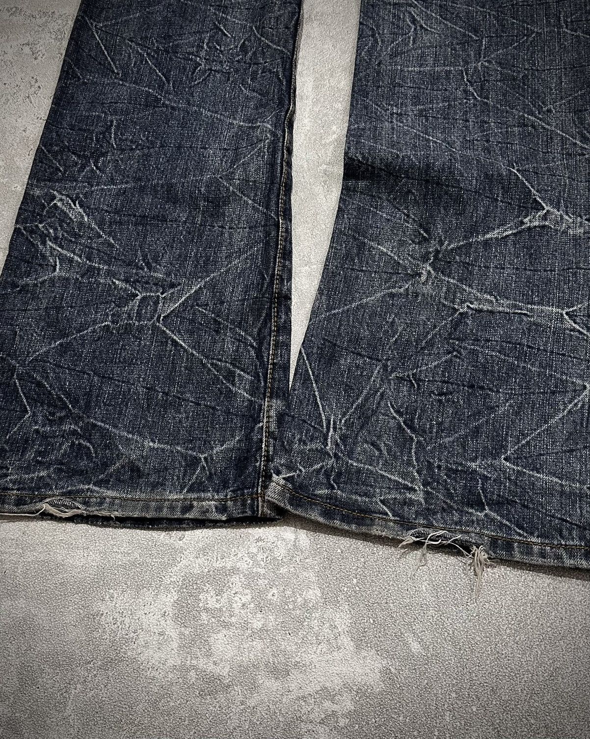 semanticdesign Semantic Design Distressed Washed Blue Jeans Size US 33 - 9 Thumbnail
