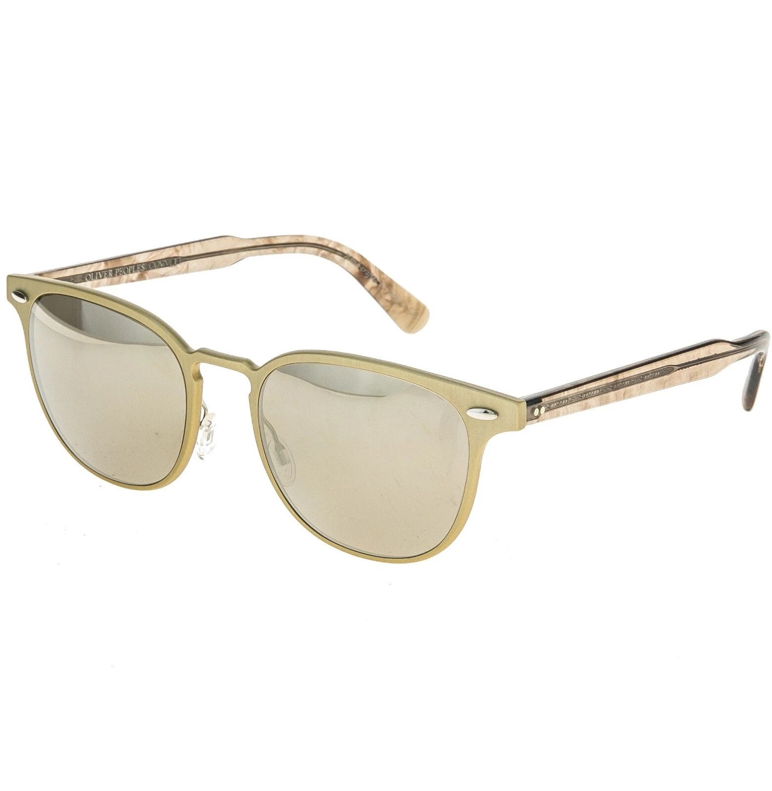 Oliver Peoples OLIVER PEOPLES OV1179S Sheldrake Metal Brown Sunglass 1179 Size ONE SIZE - 4 Thumbnail