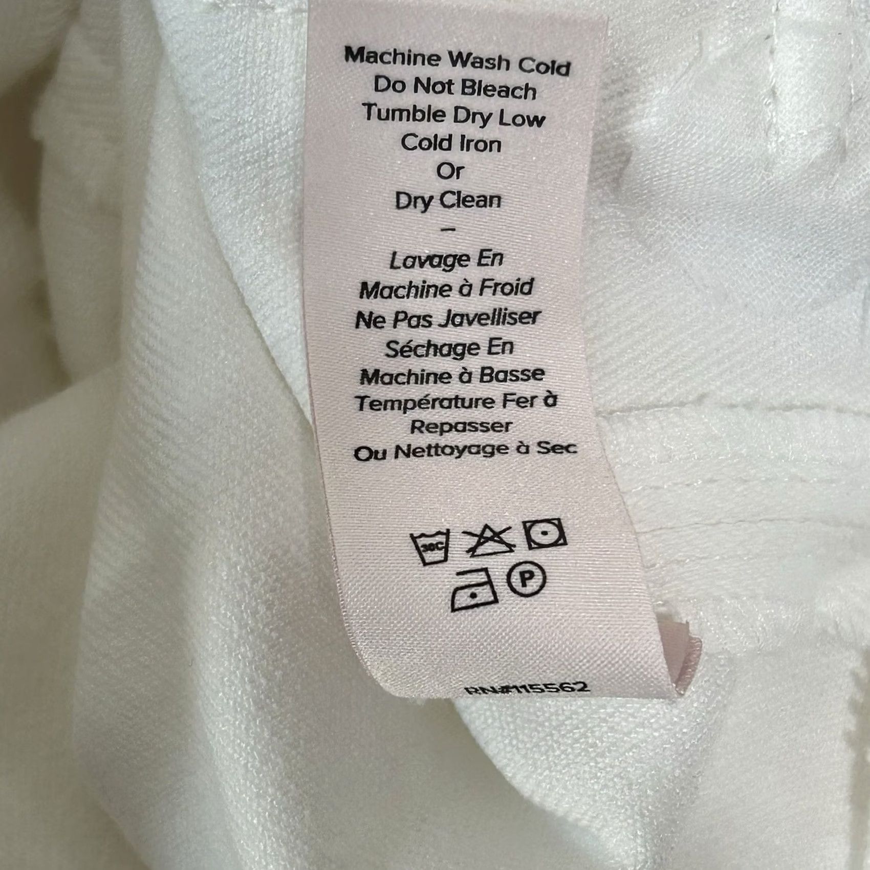 Cinq a Sept Cinq A Sept Jeans White Women’s 8 Jeans White Straight Mid 24.5 Inseam Zip Pockets Logo Size 30" / US 8 / IT 44 - 7 Thumbnail