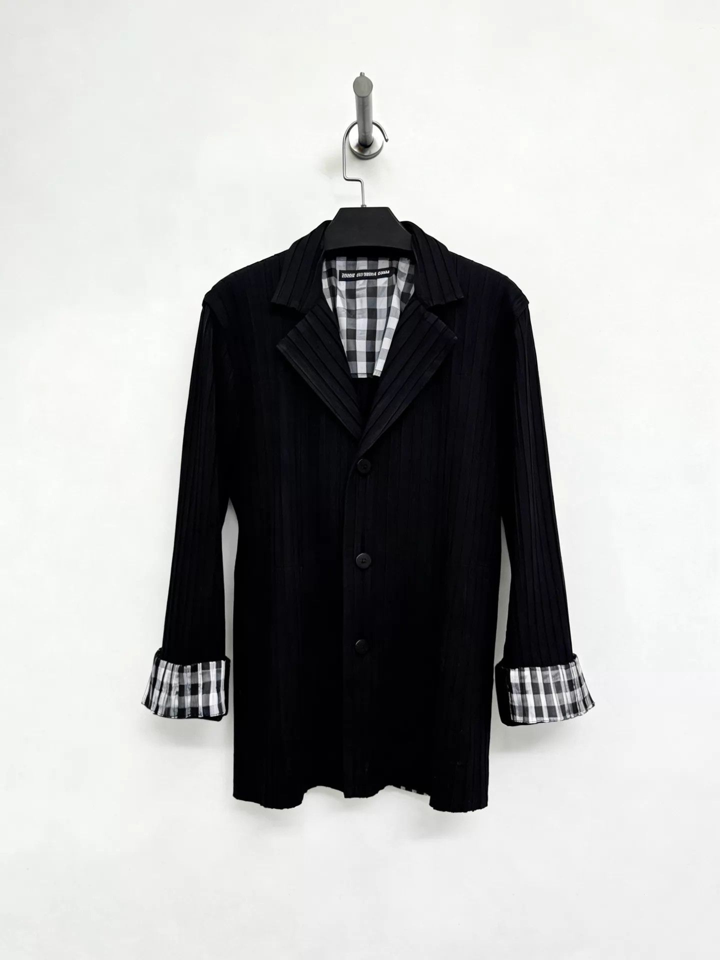 Issey Miyake Issey Miyake 2000s Early Pleated Jacket Size US M / EU 48-50 / 2 - 2 Thumbnail
