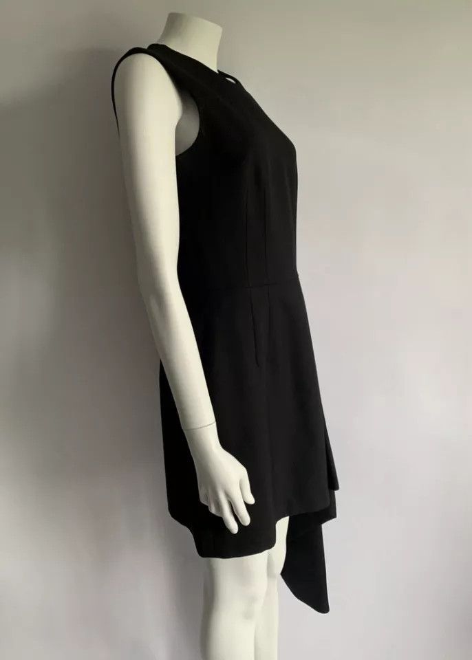 Alexander McQueen o1y0225 Elegant Midi Dress in Black Size M / US 6-8 / IT 42-44 - 2 Thumbnail