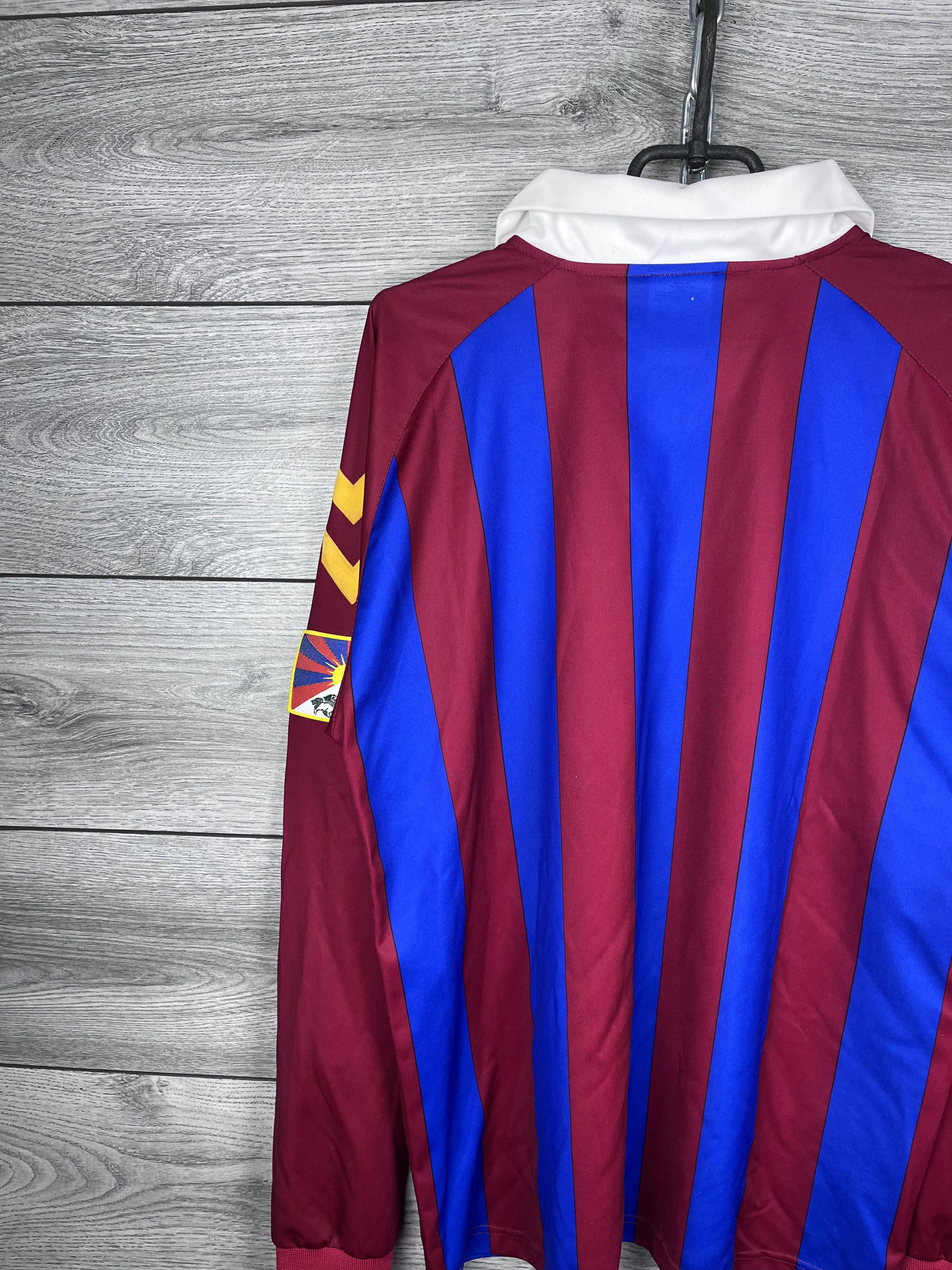 Hummel Vintage Tibet Tibetan 01/02 National Team Jersey Rare Hummel Size US XL / EU 56 / 4 - 11 Thumbnail