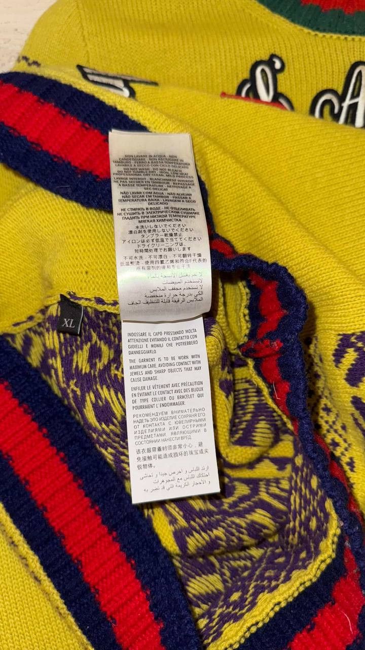 Gucci Gucci L' Aveugle Par Amour Printed Sweater Size XL / US 12-14 / IT 48-50 - 7 Thumbnail