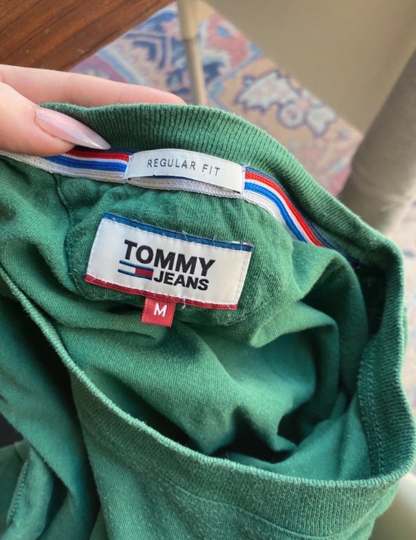 Other Tommy Jeans Embroidered Logo Tee – Forest Green Classic Size US M / EU 48-50 / 2 - 3 Thumbnail