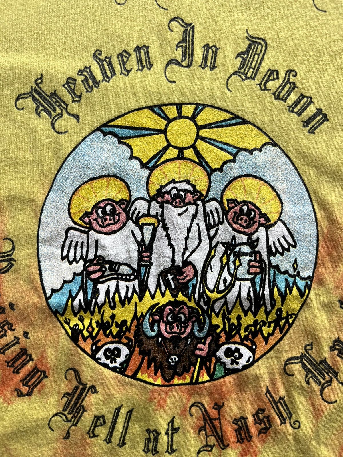 Vintage Vintage North Wilts H3 heaven in Devon 97’s festival Tshirt Size US XL / EU 56 / 4 - 7 Thumbnail
