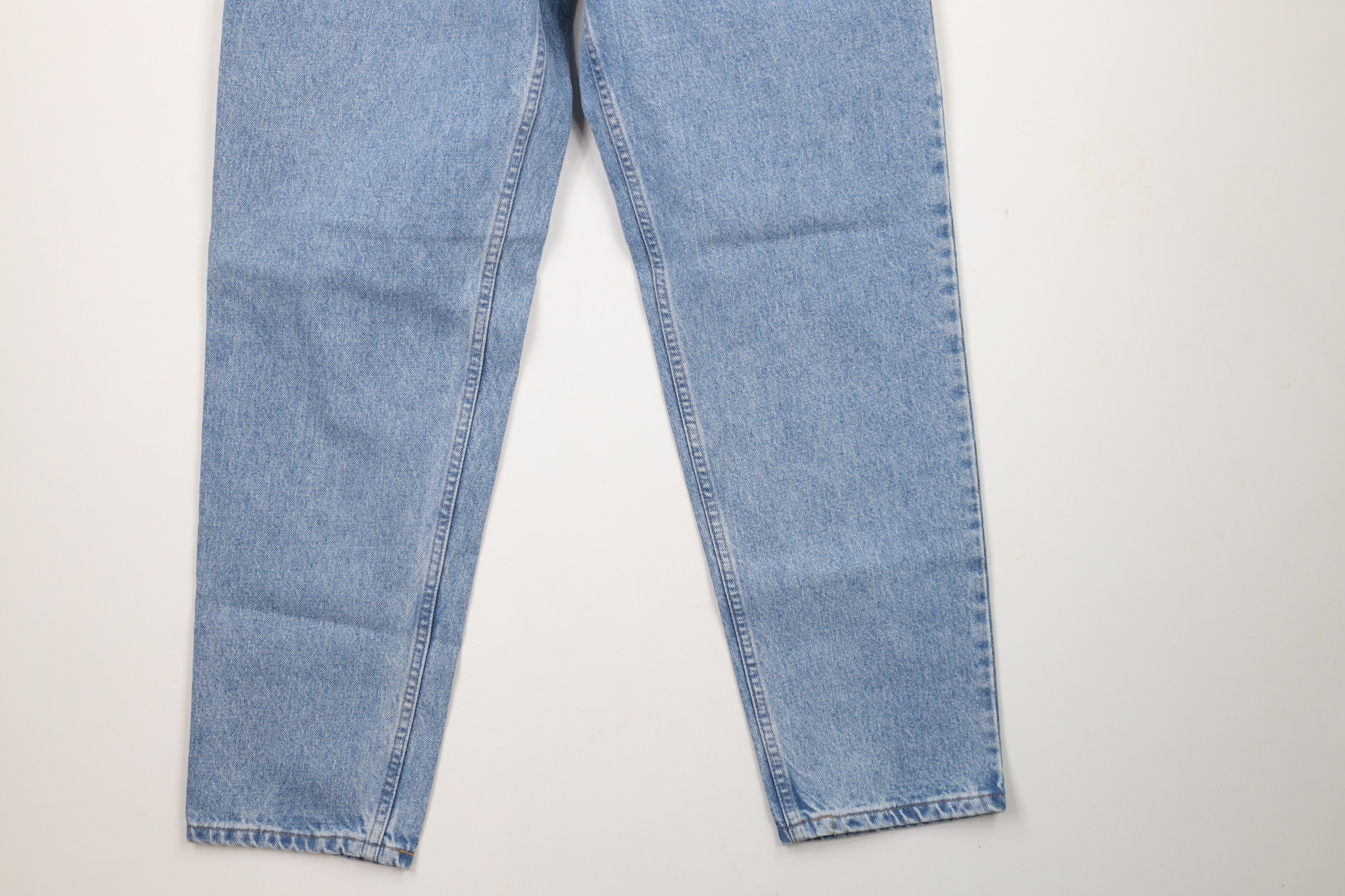 Eddie Bauer × Vintage Vintage 90s Eddie Bauer Tapered Leg Denim Jeans Blue Cotton Size US 30 / EU 46 - 4 Thumbnail