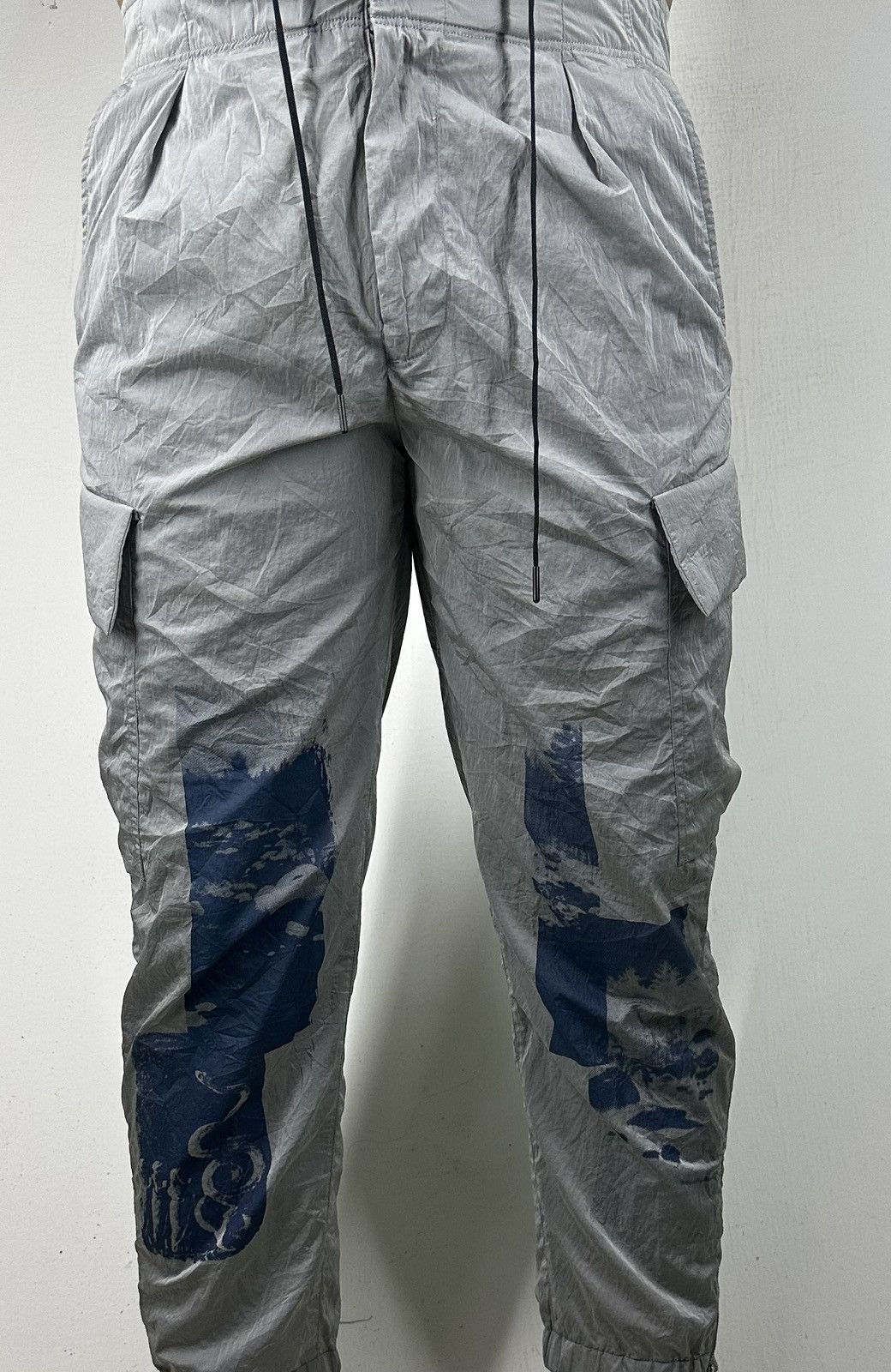 Takashi Murakami Vtg Estnation Amane Murakami Cargo Nylon Pant Size US 31 - 2 Thumbnail