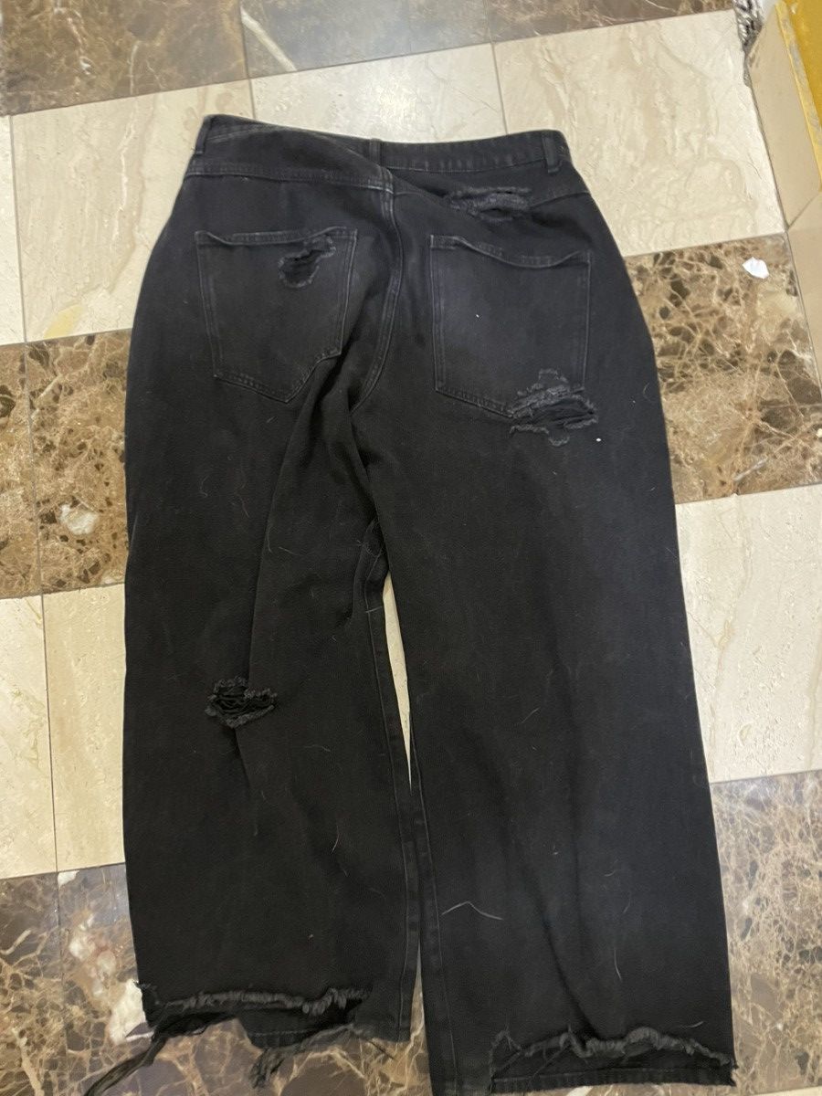 Japanese Brand RyanLim Oversized Black Jeans Size 34 Size US 34 / EU 50 - 3 Thumbnail