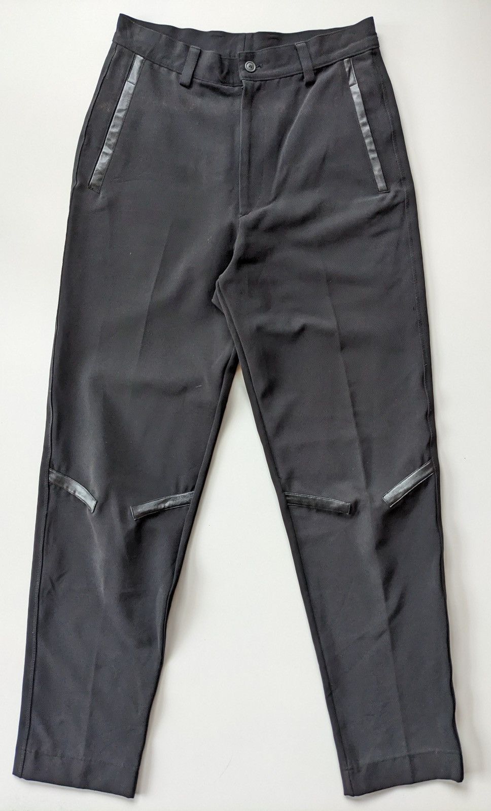 image of Vintage Issey Miyake Trousers Pant in Black, Men's (Size 29)
