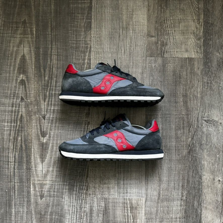 Saucony × Vintage SAUCONY • Jazz Original "Navy & Red" (12M) Size US 12 / EU 45 - 1 Thumbnail