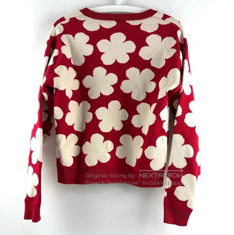 Kenzo KENZO Red Wool Pullover Sweater for Women . Size S / US 4 / IT 40 - 2 Thumbnail