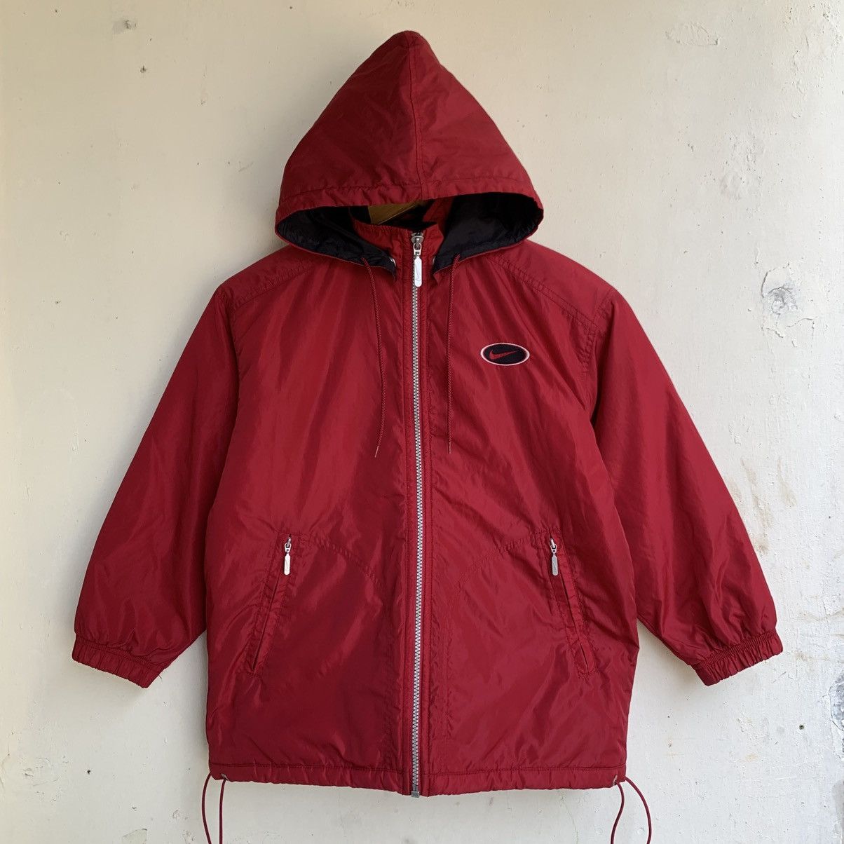 Nike Nike Swoosh 90s Zip Hoodie Jacket Size US S / EU 44-46 / 1 - 1 Thumbnail