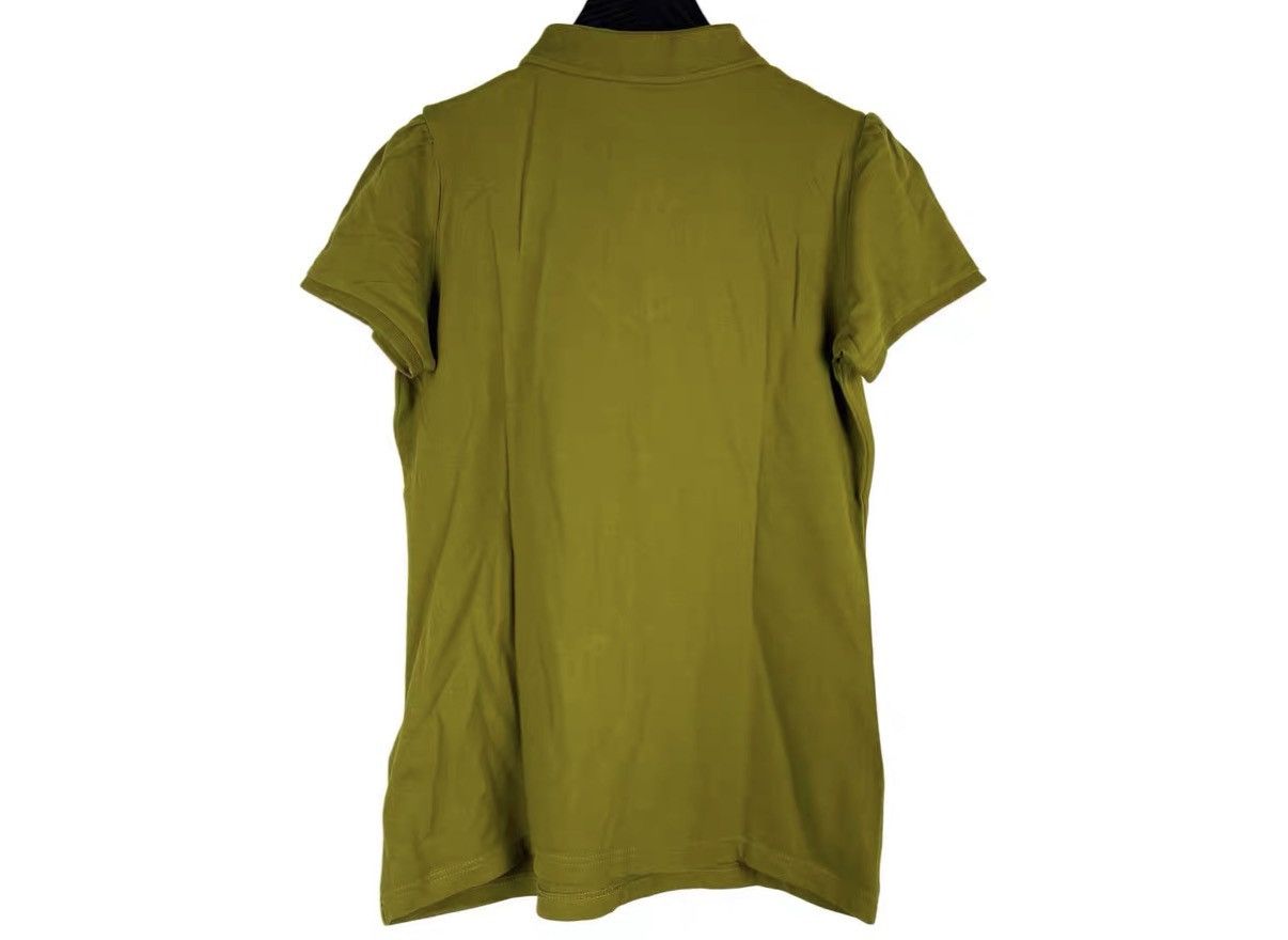 Burberry Burberry Mustard Equestrian Knight Embroidered Polo J31 Size US M / EU 48-50 / 2 - 2 Thumbnail