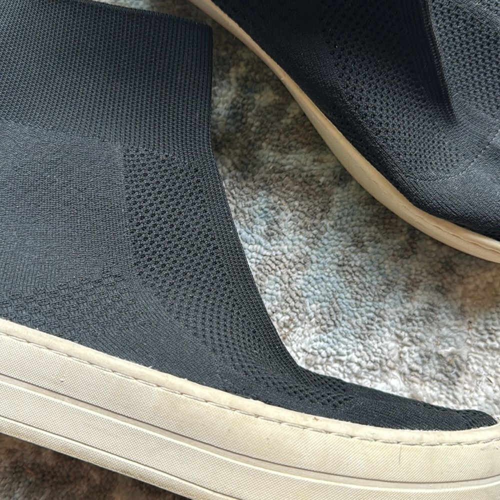J/Slides J SLIDES BLACK KNIT HEROE SLIP ON SOCK ANKLE BOOTIE SNEAKER Size US 9 / IT 39 - 2 Thumbnail