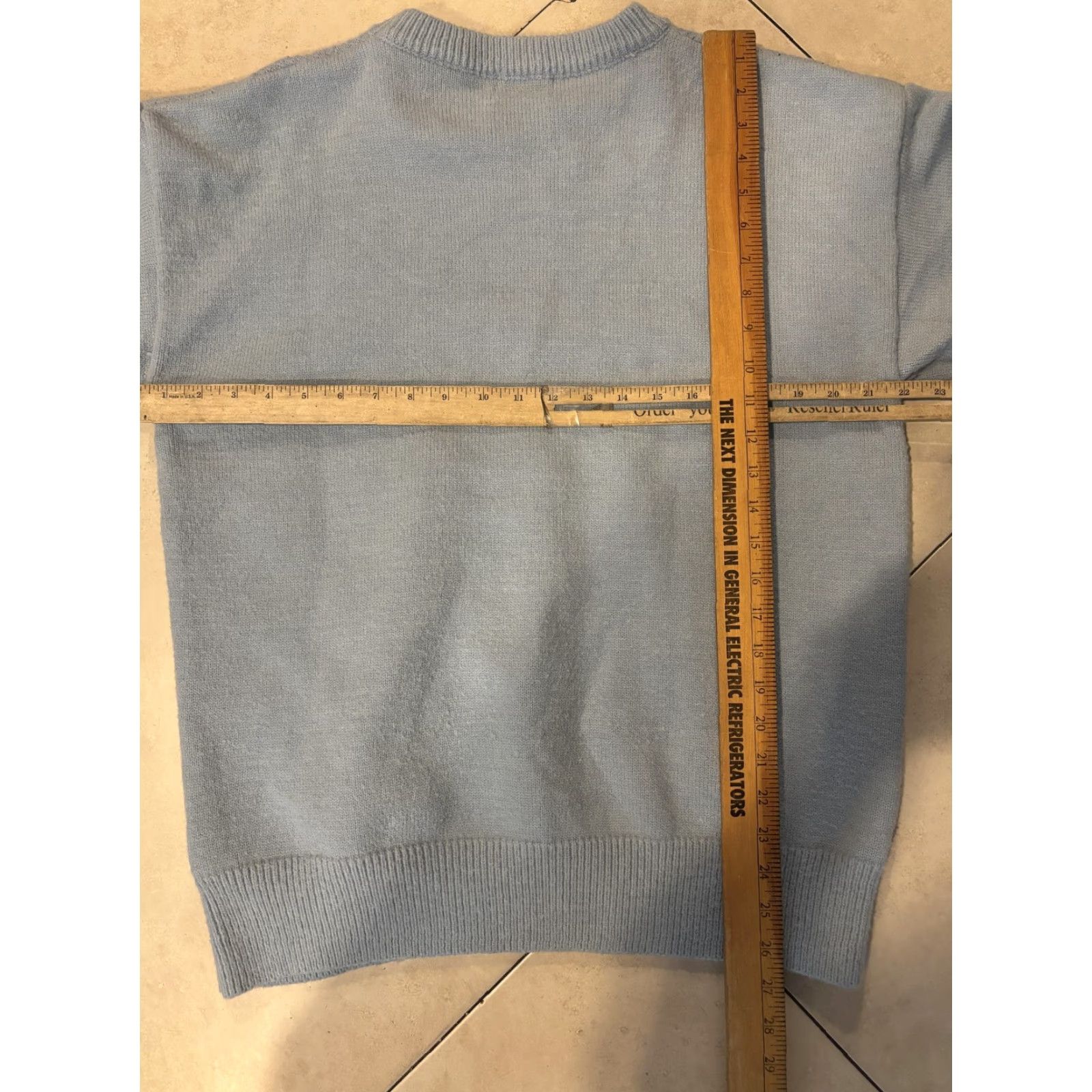 Vintage VINTAGE Aelfric Eden Sweater Mens S Blue Goose Knife Murder Graphic Knit Pullover Size US S / EU 44-46 / 1 - 6 Thumbnail