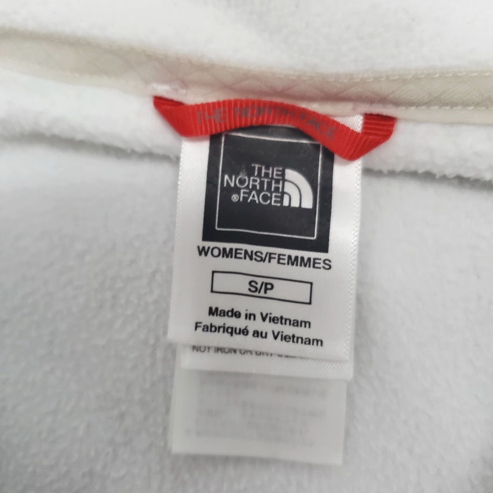 The North Face VINTAGE The North Face Fleece Pullover Shirt 1/4 Zip Long Sleeve White Womens (S) Logo Outdoors Size S / US 4 / IT 40 - 3 Thumbnail