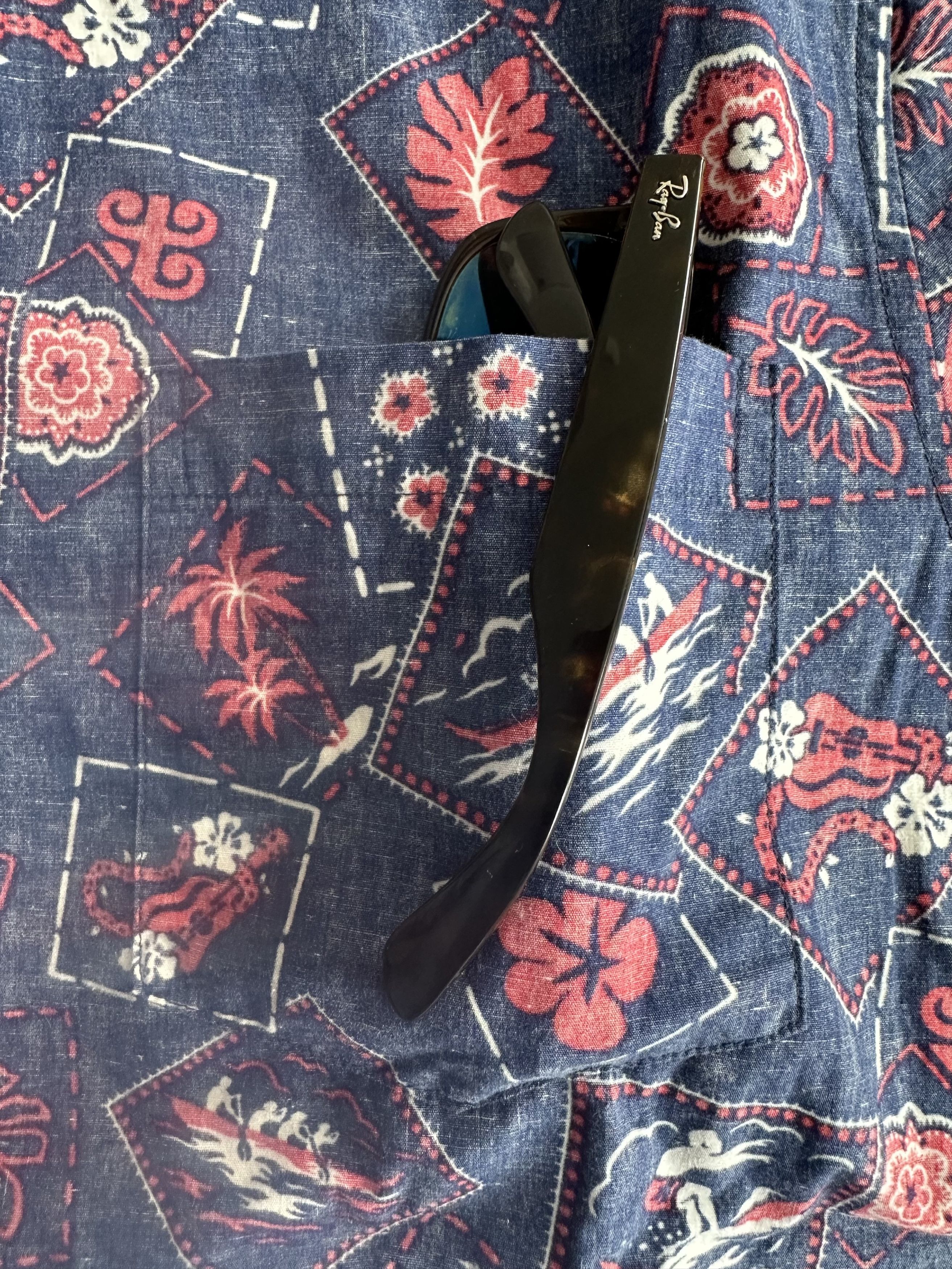 Reyn Spooner Tailored Button Down Aloha Shirt Size US L / EU 52-54 / 3 - 4 Thumbnail