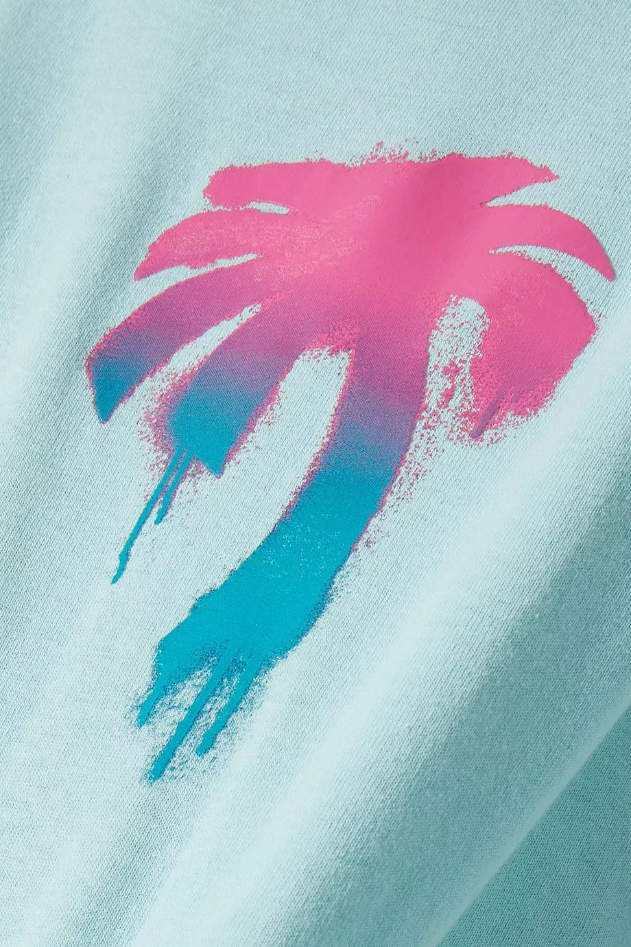 Palm Angels o1mle0425 I Love Pa Loose T-Shirt in Light Blue Size XS / US 0-2 / IT 36-38 - 6 Thumbnail