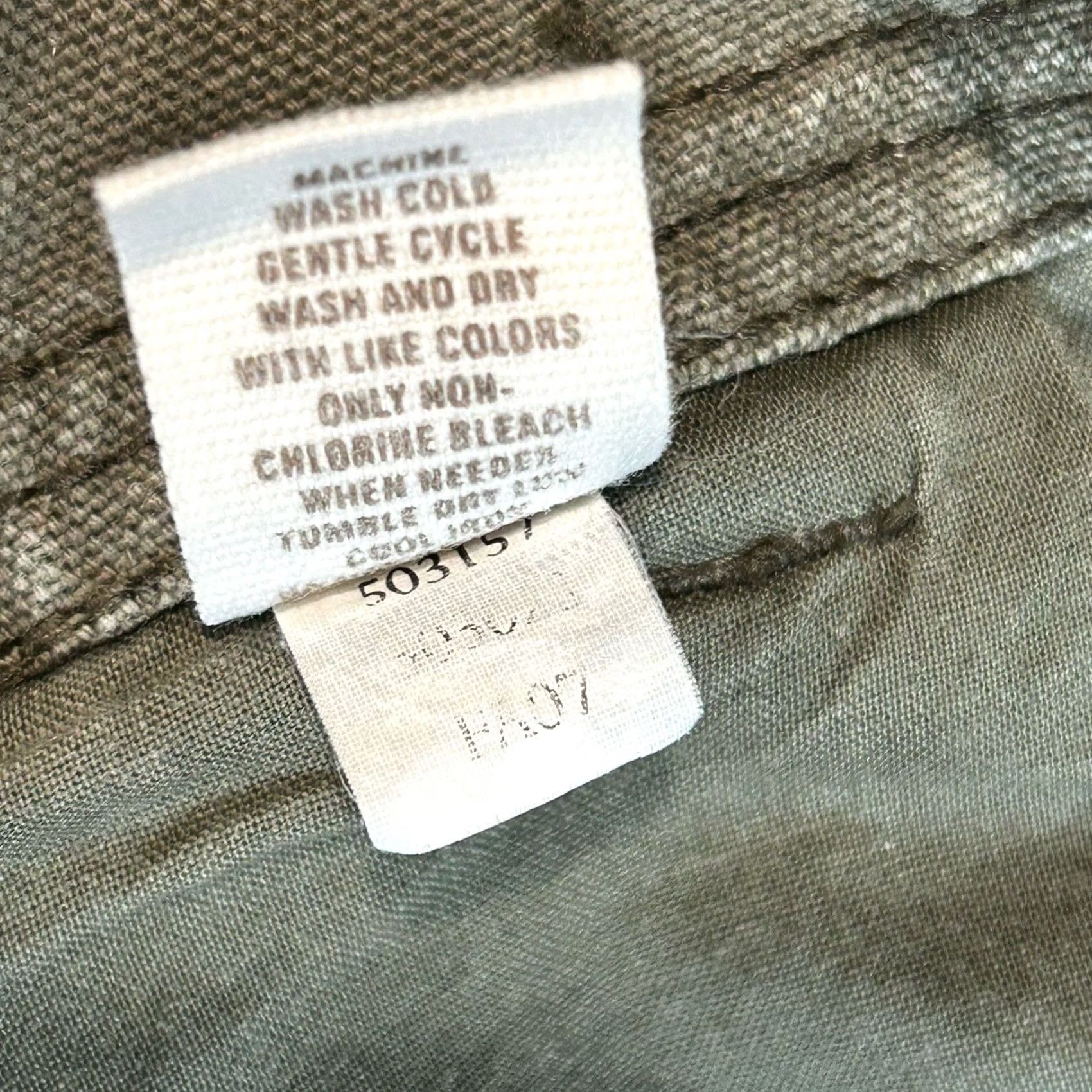 Old Navy VINTAGE Old Navy Surplus Co. Cargo Twill Pants Cargo Baggy Men's 36x30 Green Cotton Twill 36x30 Baggy Mens Size US 30 / EU 46 - 7 Thumbnail