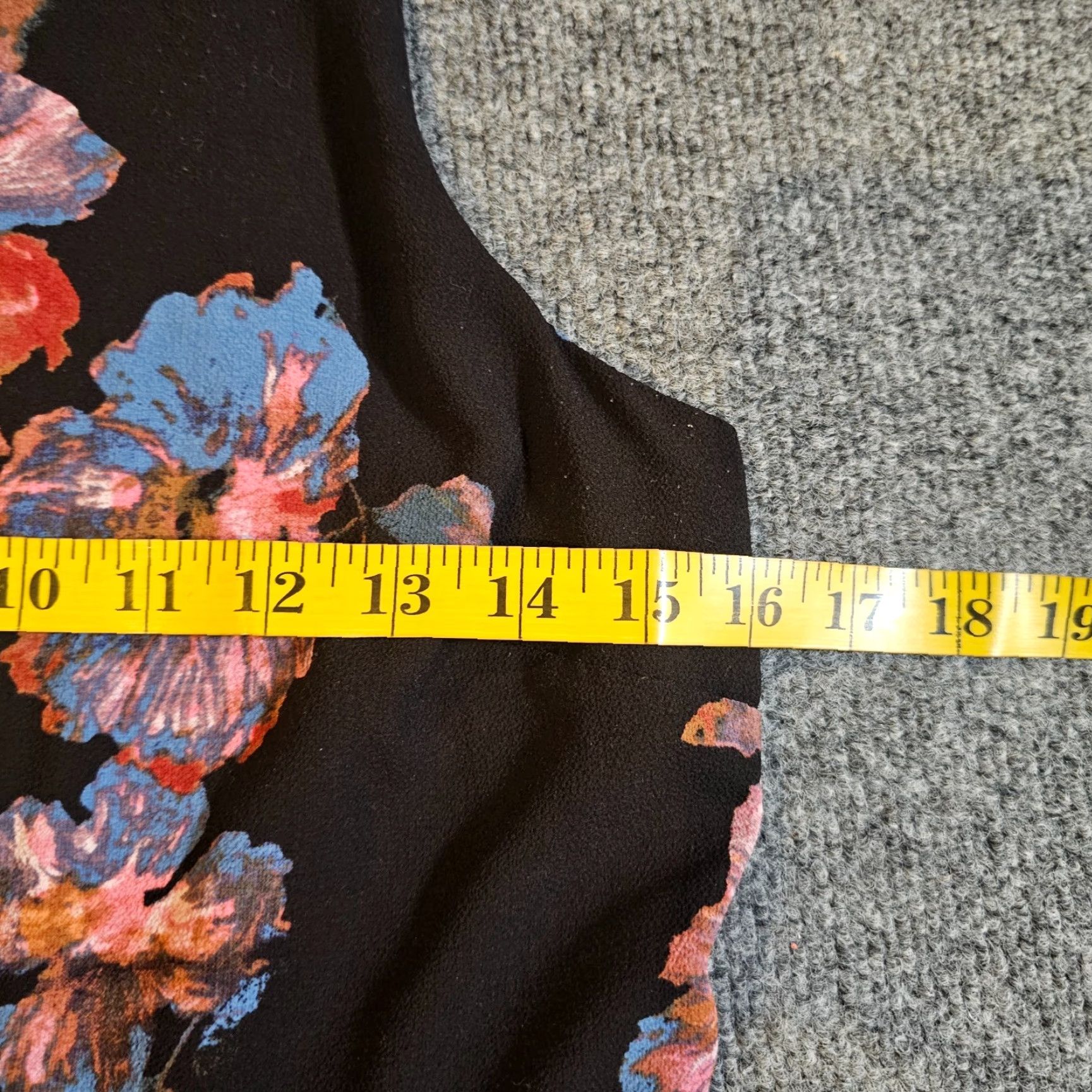 Free People Free People Dress Women Small Black Floral A-Line Sleeveless Cocktail Casual Size S / US 4 / IT 40 - 4 Thumbnail