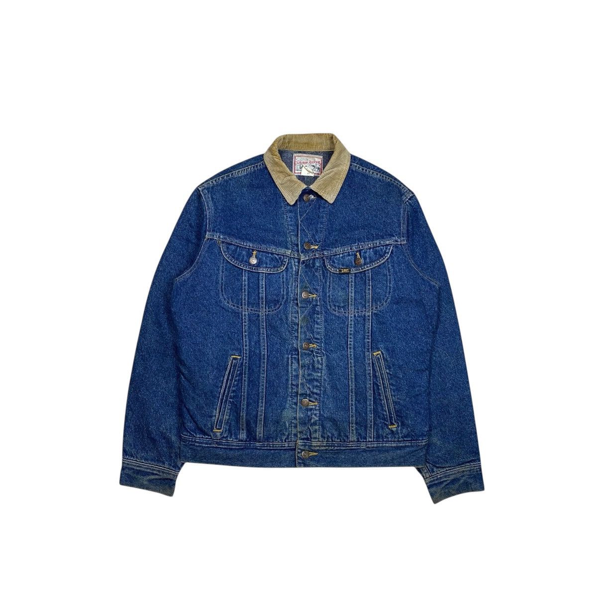 Lee × Vintage Vintage Lee Storm Rider Trucker Denim Jacket Size US M / EU 48-50 / 2 - 1 Thumbnail