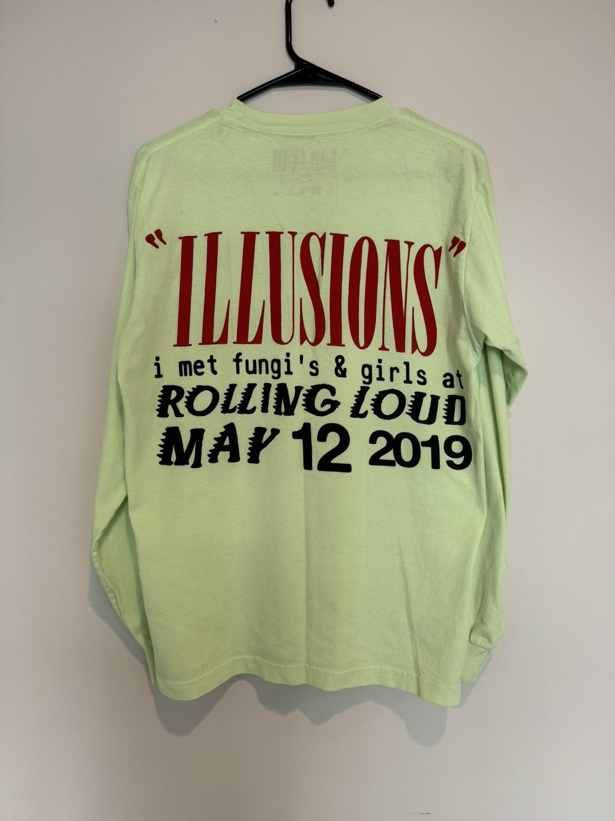 Cactus Plant Flea Market × Kid Cudi Kid Cudi CPFM Rolling Loud Exclusive Yellow Long Sleeve Tee Size US S / EU 44-46 / 1 - 2 Thumbnail