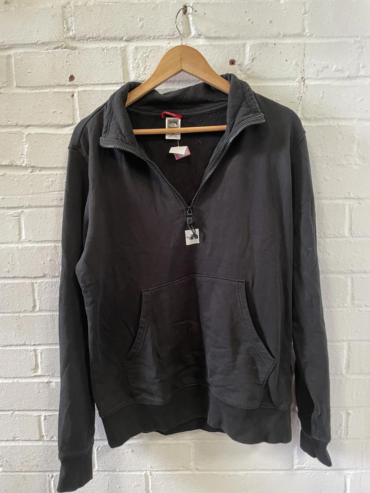 The North Face The North Face Men's Black Half-Zip Sweatshirt Medium Size US M / EU 48-50 / 2 - 1 Thumbnail