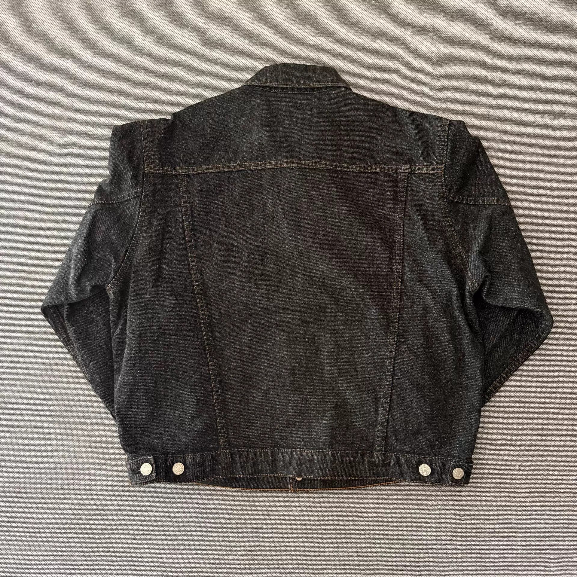 Levi's Levi's LVC 70649 J02 Japan 1989 Black Denim JKT M Size US M / EU 48-50 / 2 - 2 Thumbnail