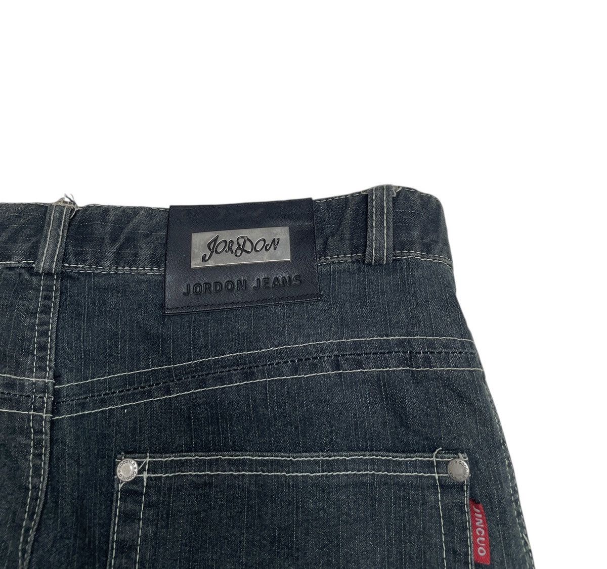 14th Addiction × Japanese Brand × Le Grande Bleu (L.G.B.) Rare Design Vintage Japanese Brand Jordon Baggy Jeans 2000s Size US 31 - 9 Thumbnail