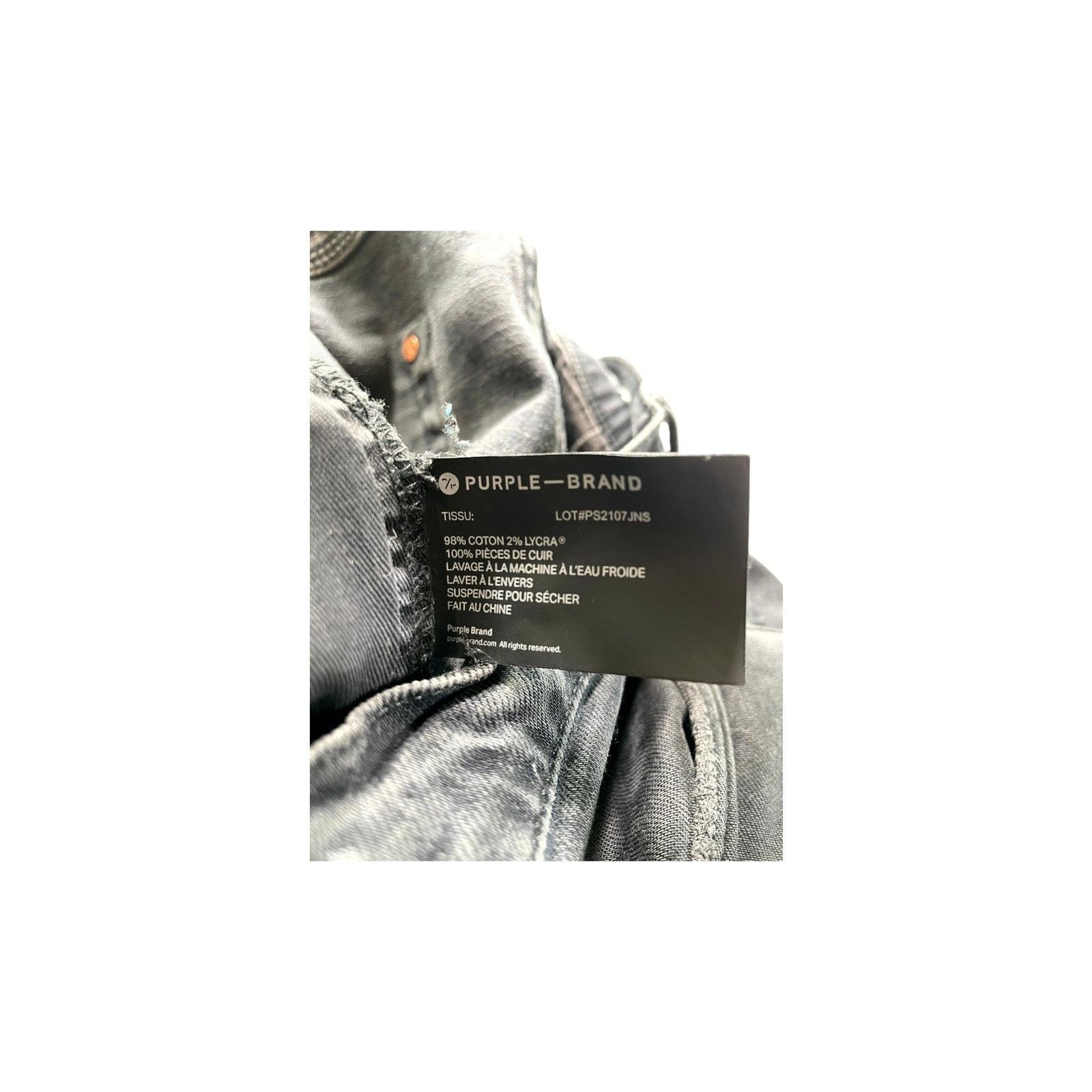 Purple Brand Purple Brand Black Jeans Size US 30 / EU 46 - 5 Thumbnail