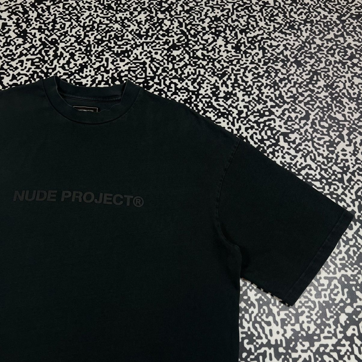 Nude Vintage Y2K Nude Project Boxy Cropped T-shirt Porn Style Size L / US 10 / IT 46 - 6 Thumbnail