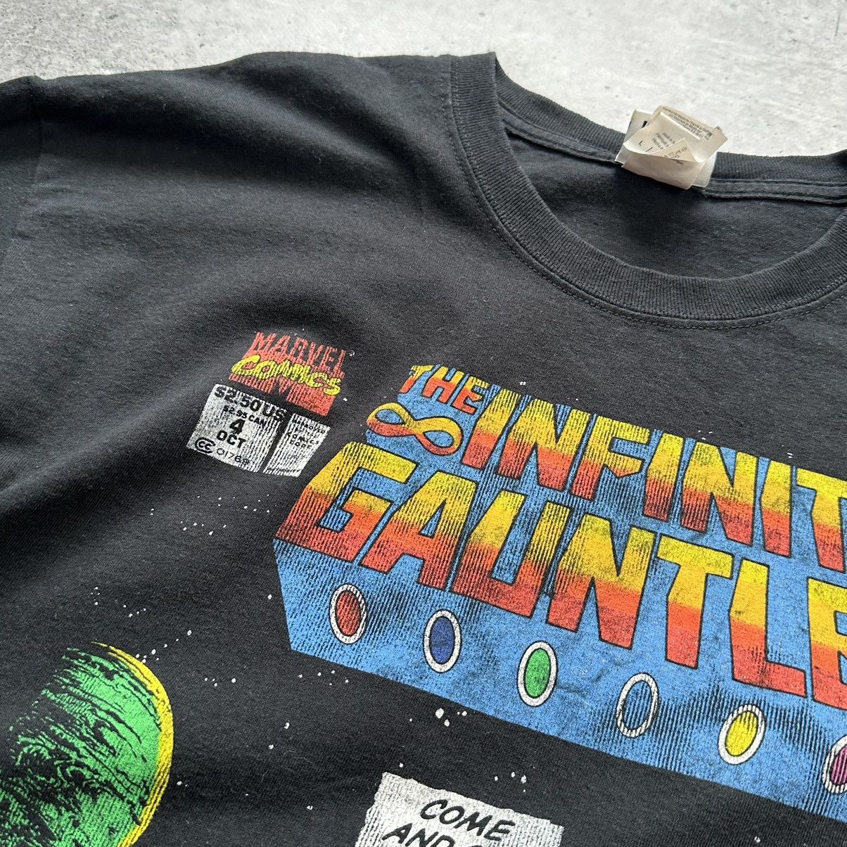 Vintage Marvel Comics Homme Infinity Gauntlet T-Shirt Size US L / EU 52-54 / 3 - 8 Thumbnail