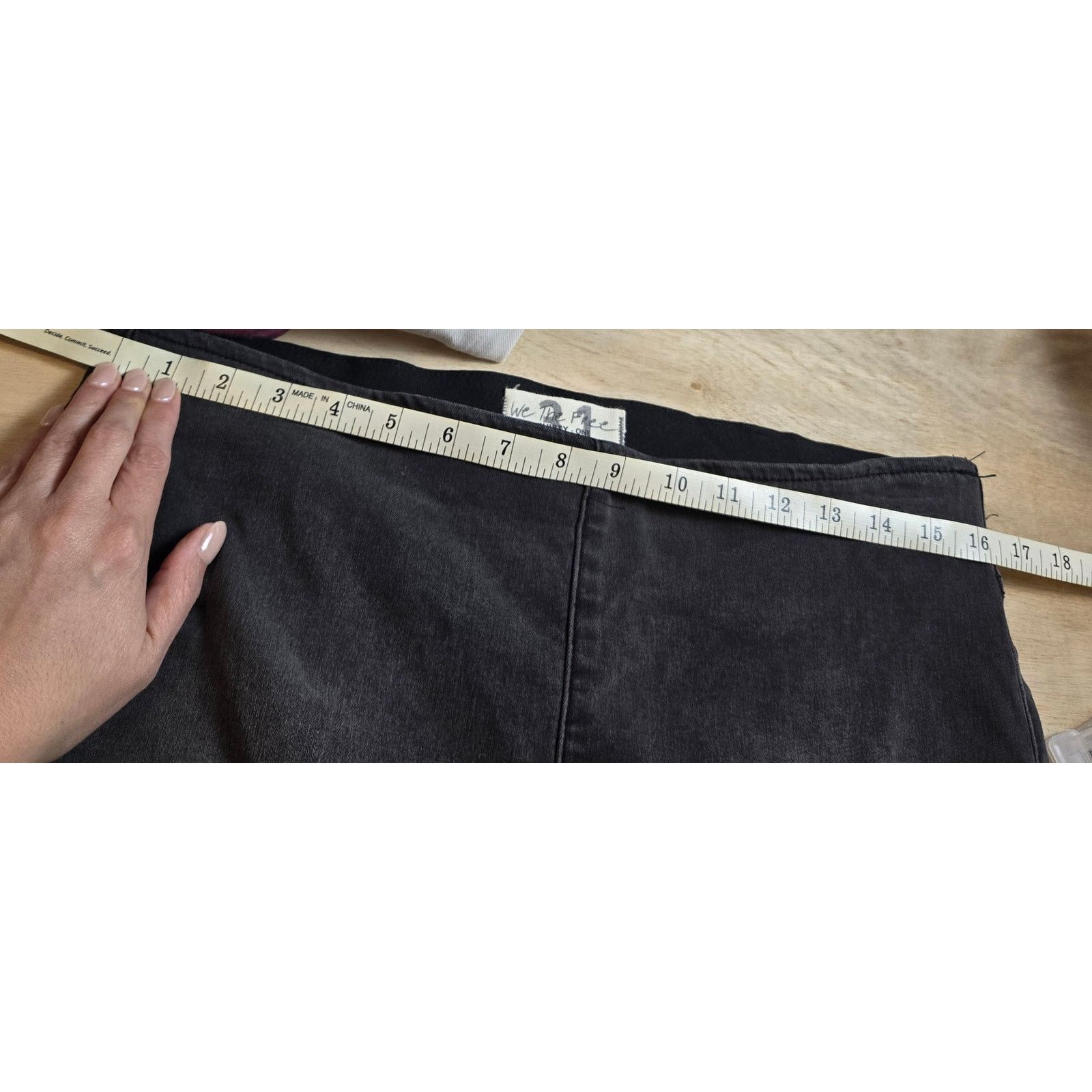 Free People Free People We the Free Penny Pull-On Flare raw hem 31 black Size 31" - 7 Thumbnail