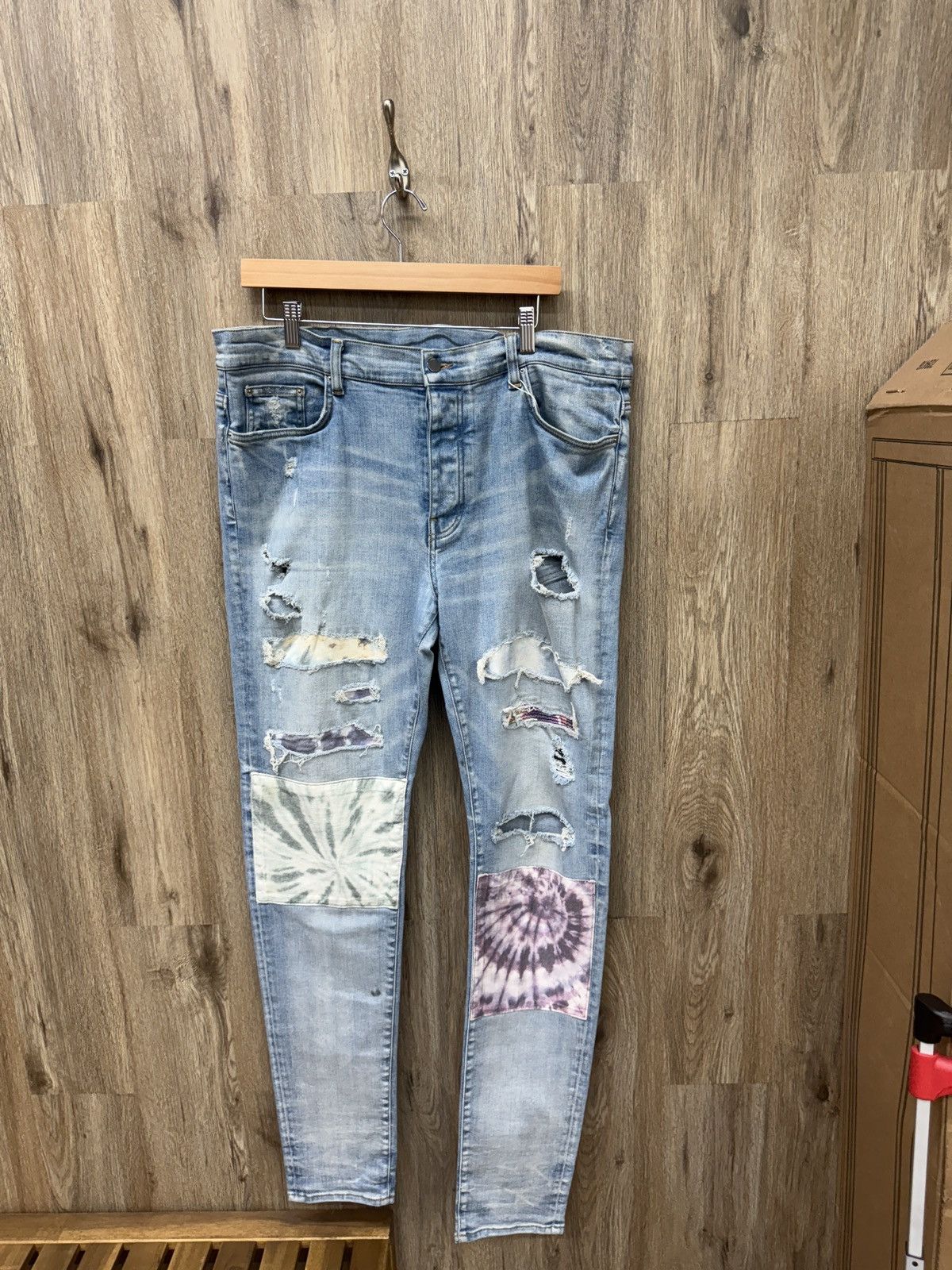 Amiri Amiri Blue Denim Jeans Size US 38 / EU 54 - 1 Thumbnail