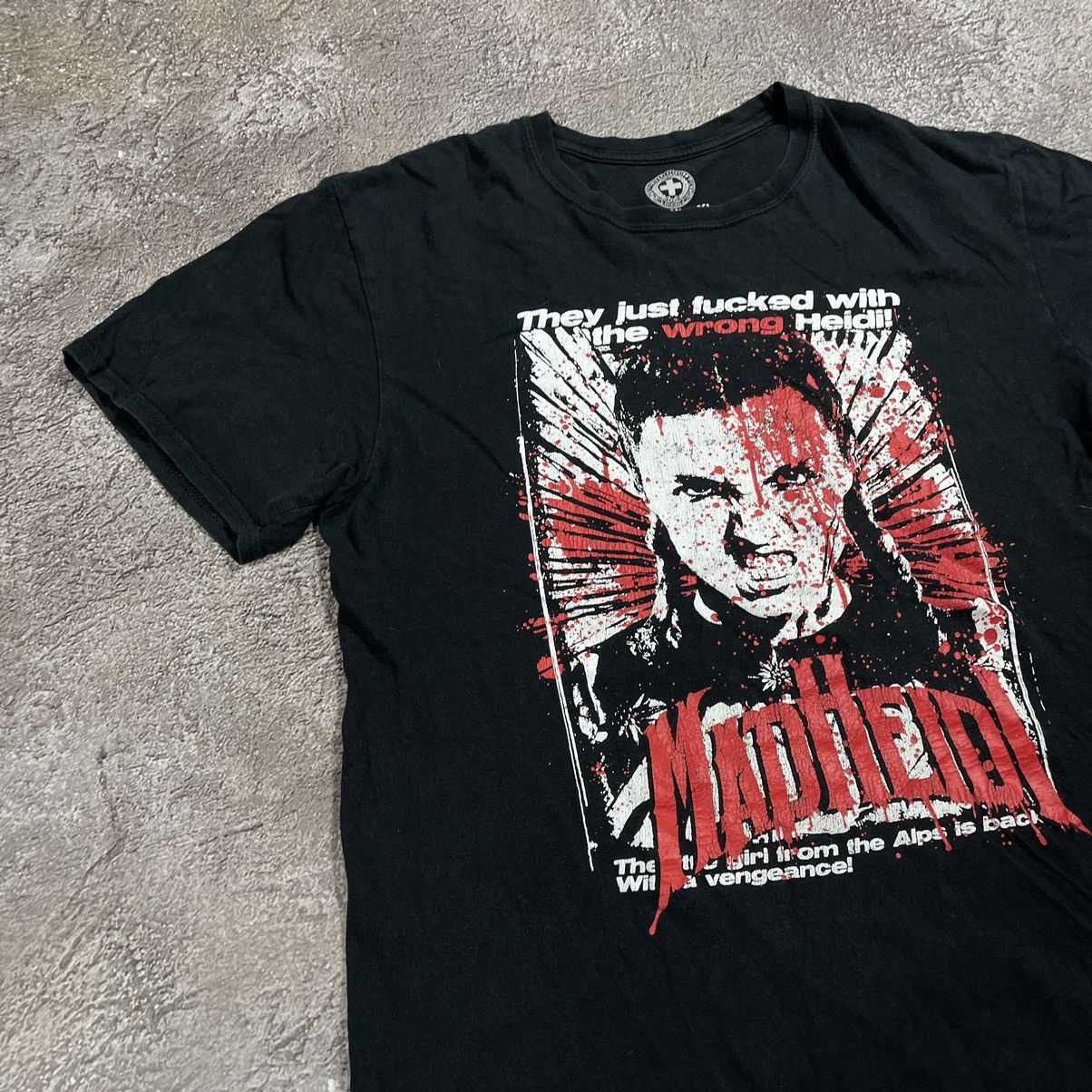 Vintage Vintage Y2K Graphic Tee Joker Skeleton Punk Grunge Boxy L Size US L / EU 52-54 / 3 - 4 Thumbnail